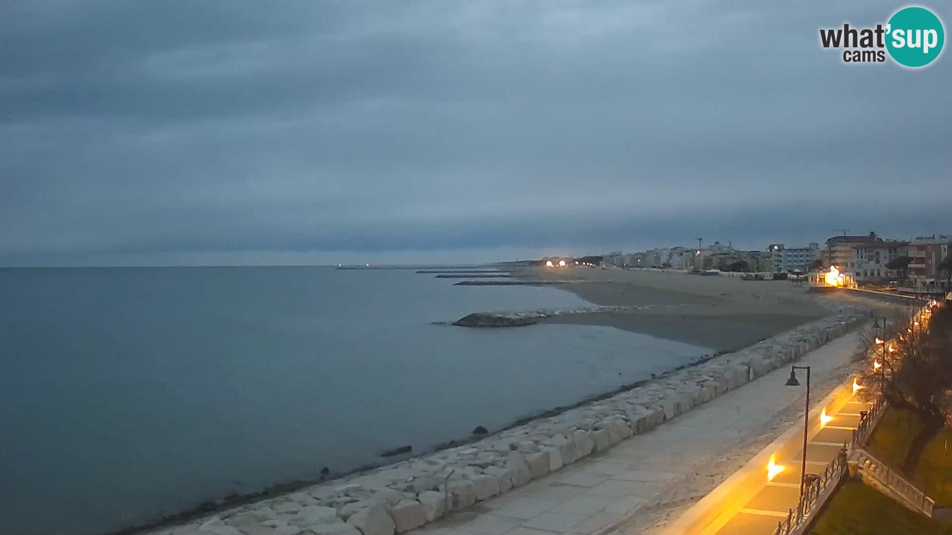 Webcam Caorle Ponente – panorama dall’ASS. Marinai di Caorle