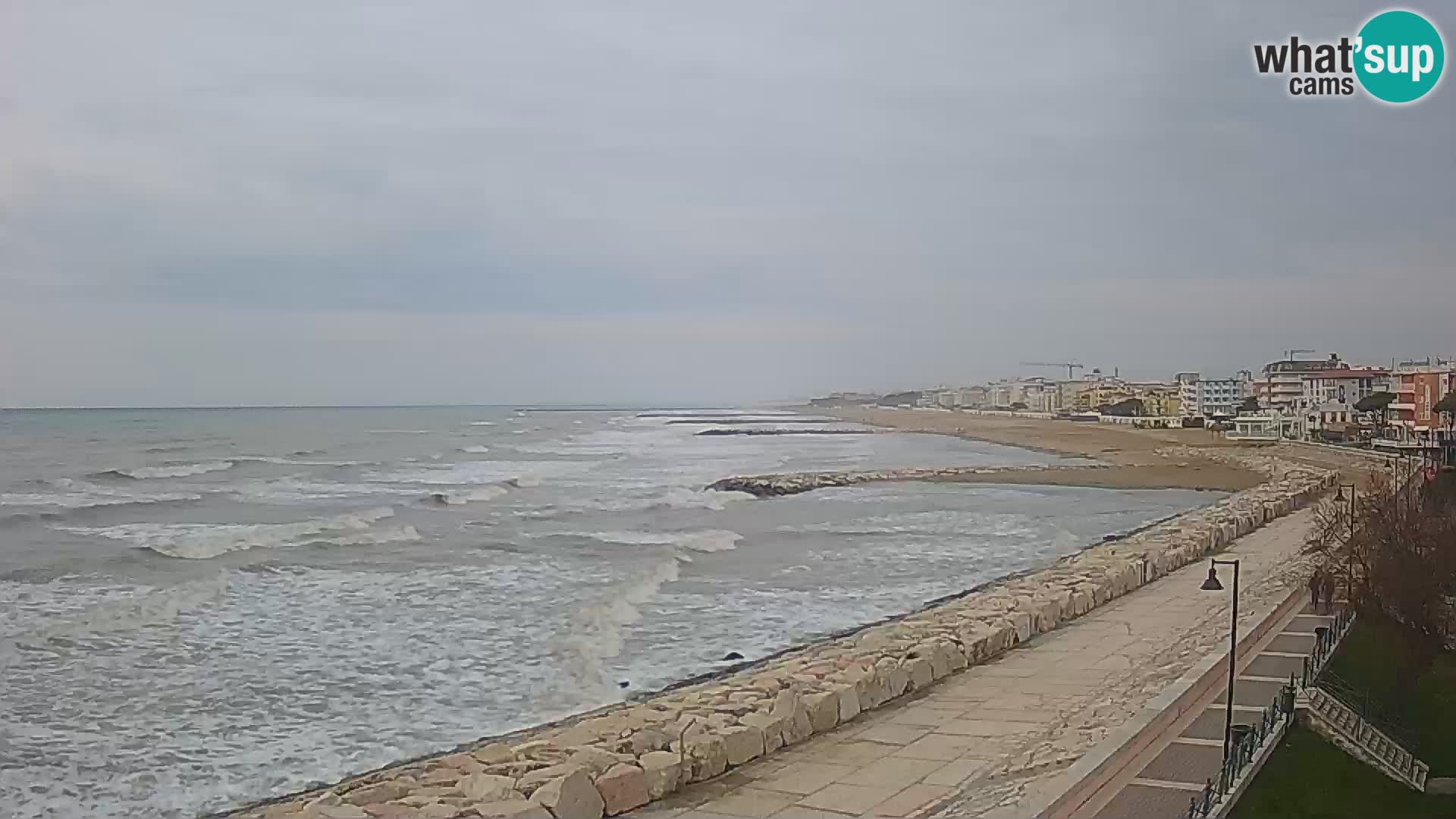 Webcam Caorle Ponente – Vista desde Marinai di Caorle