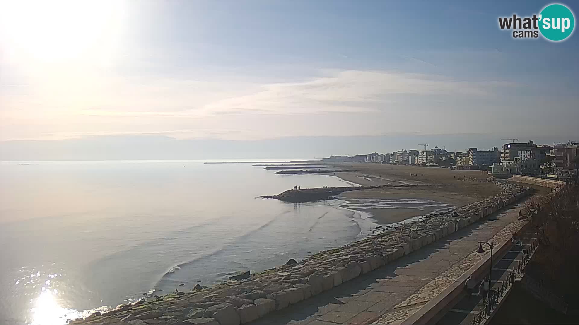 Webcam Caorle Ponente – Vista desde Marinai di Caorle