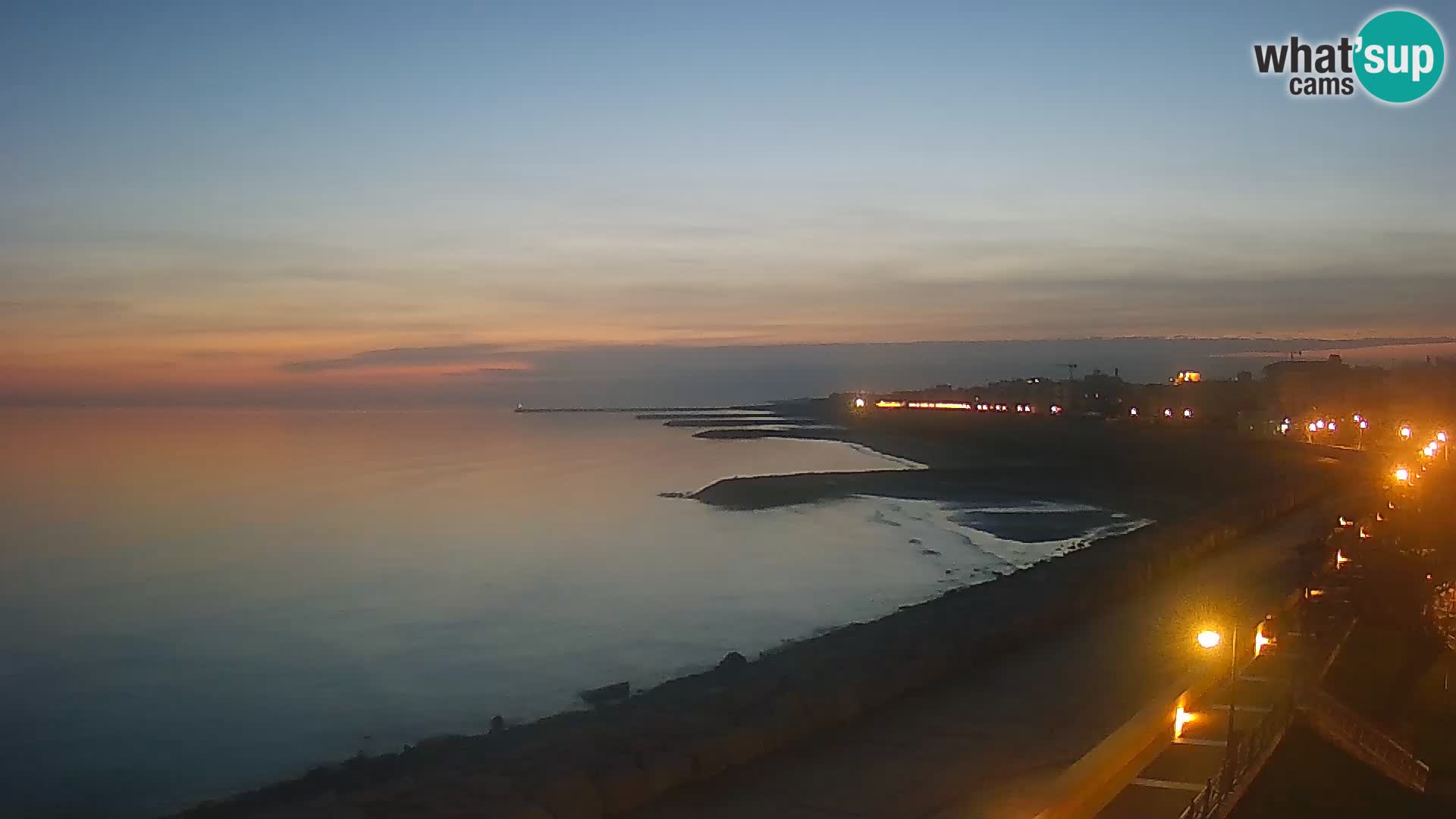 Kamera Caorle Ponente – Pogled iz “Marinai di Caorle”