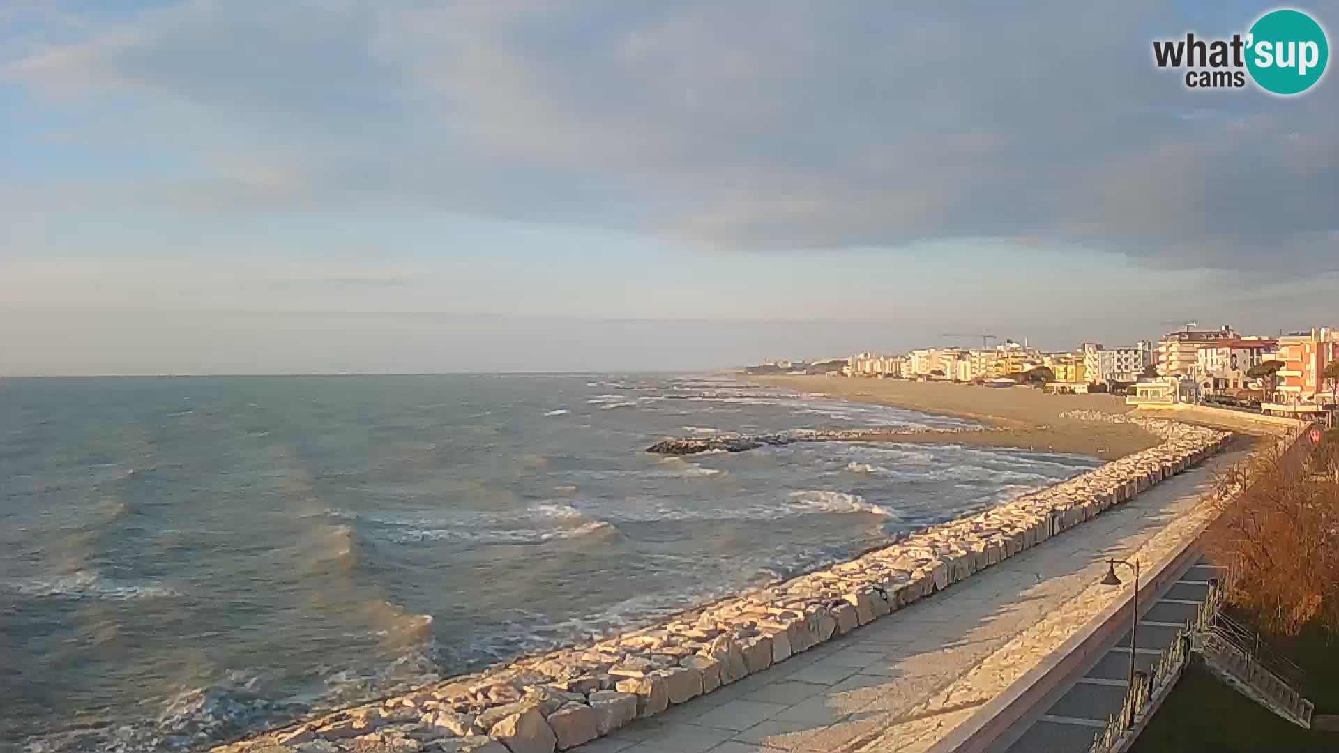 Kamera Caorle Ponente – Pogled iz “Marinai di Caorle”