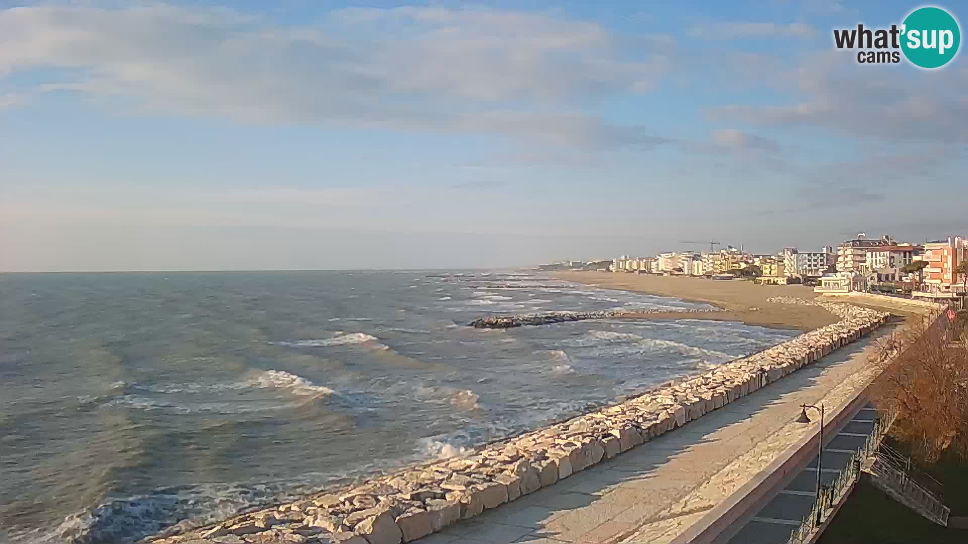 Webcam Caorle Ponente – View from Marinai di Caorle