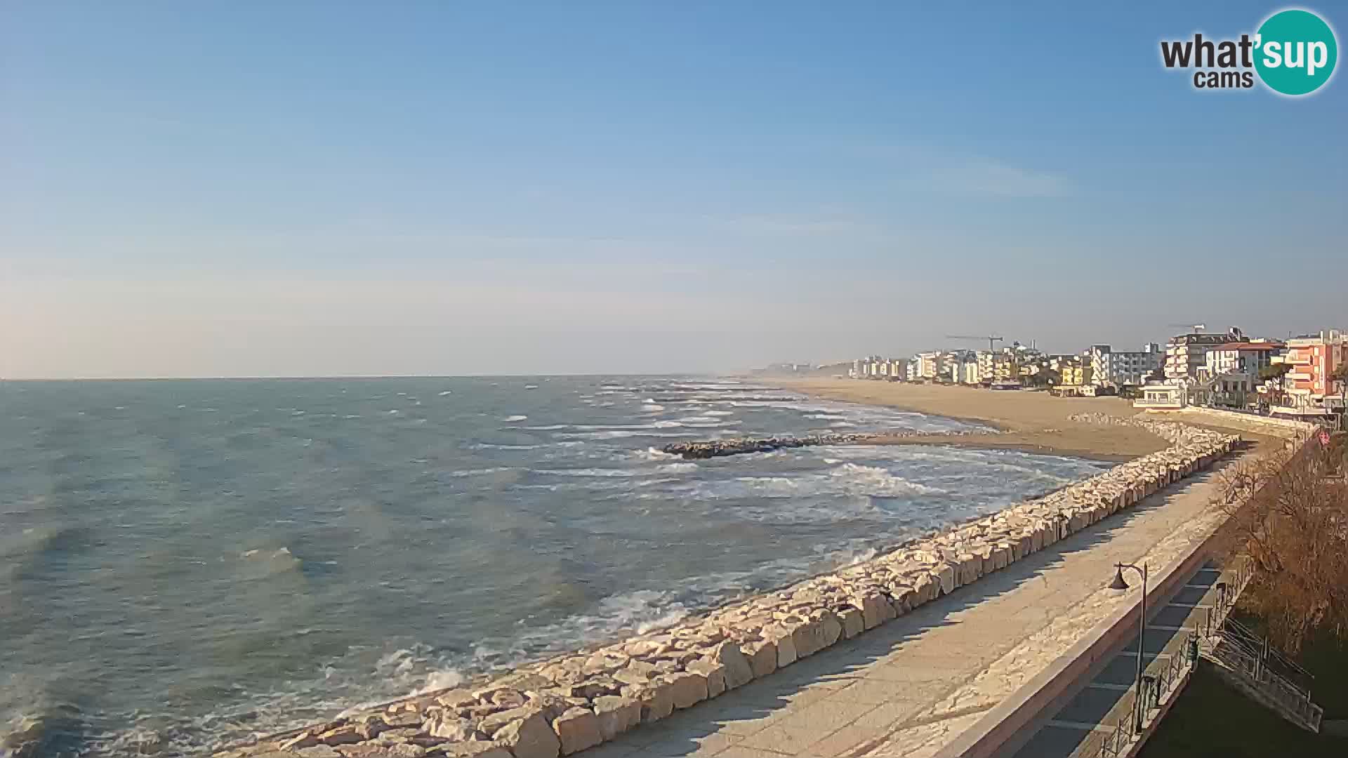 Webcam Caorle Ponente – panorama dall’ASS. Marinai di Caorle