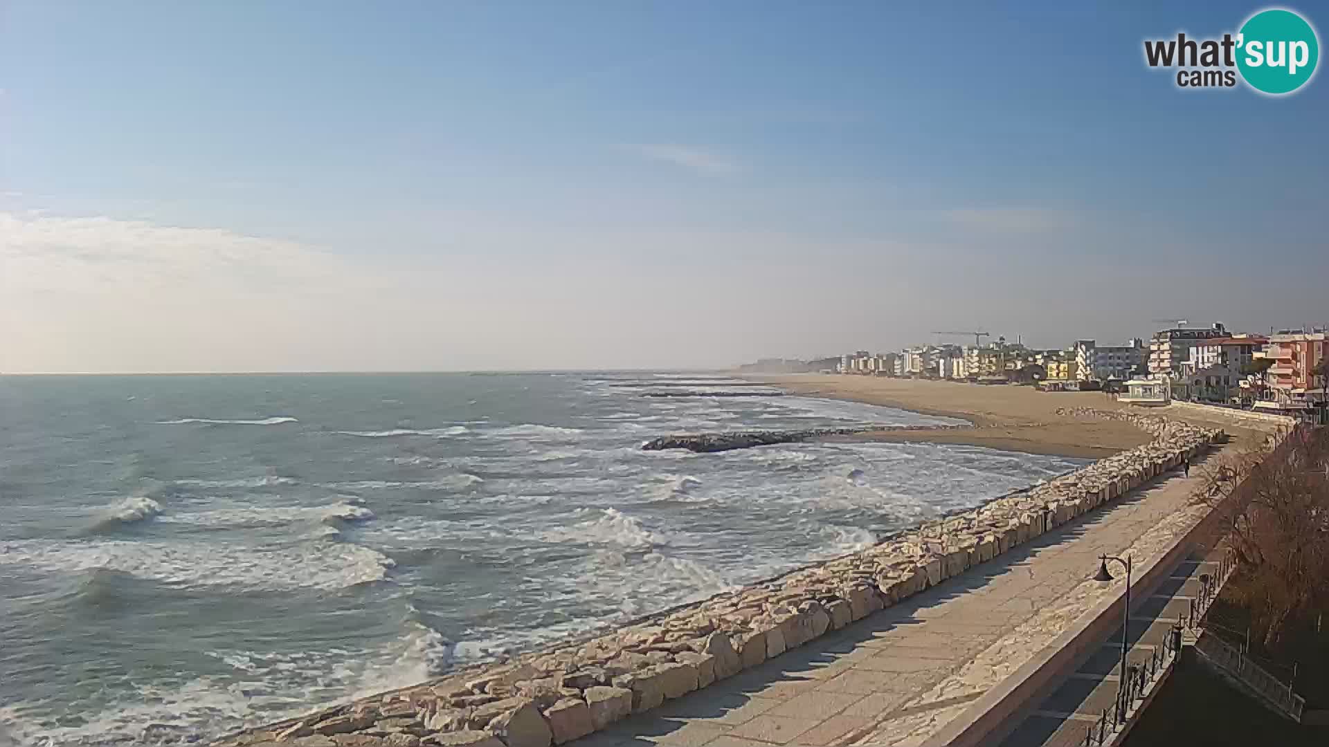 Webcam Caorle Ponente – panorama dall’ASS. Marinai di Caorle