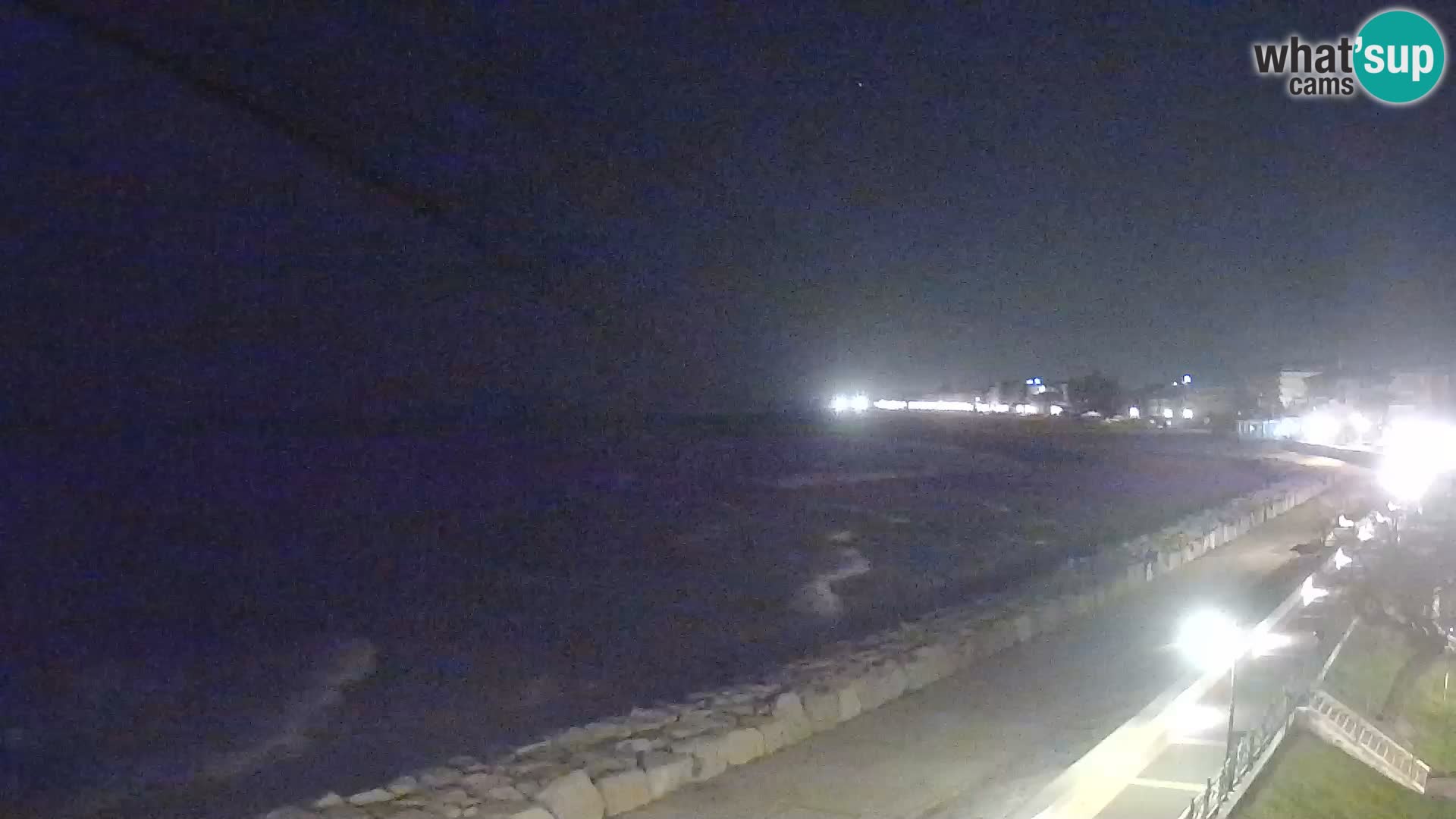 Webcam Caorle Ponente – Vue depuis les Marinai di Caorle