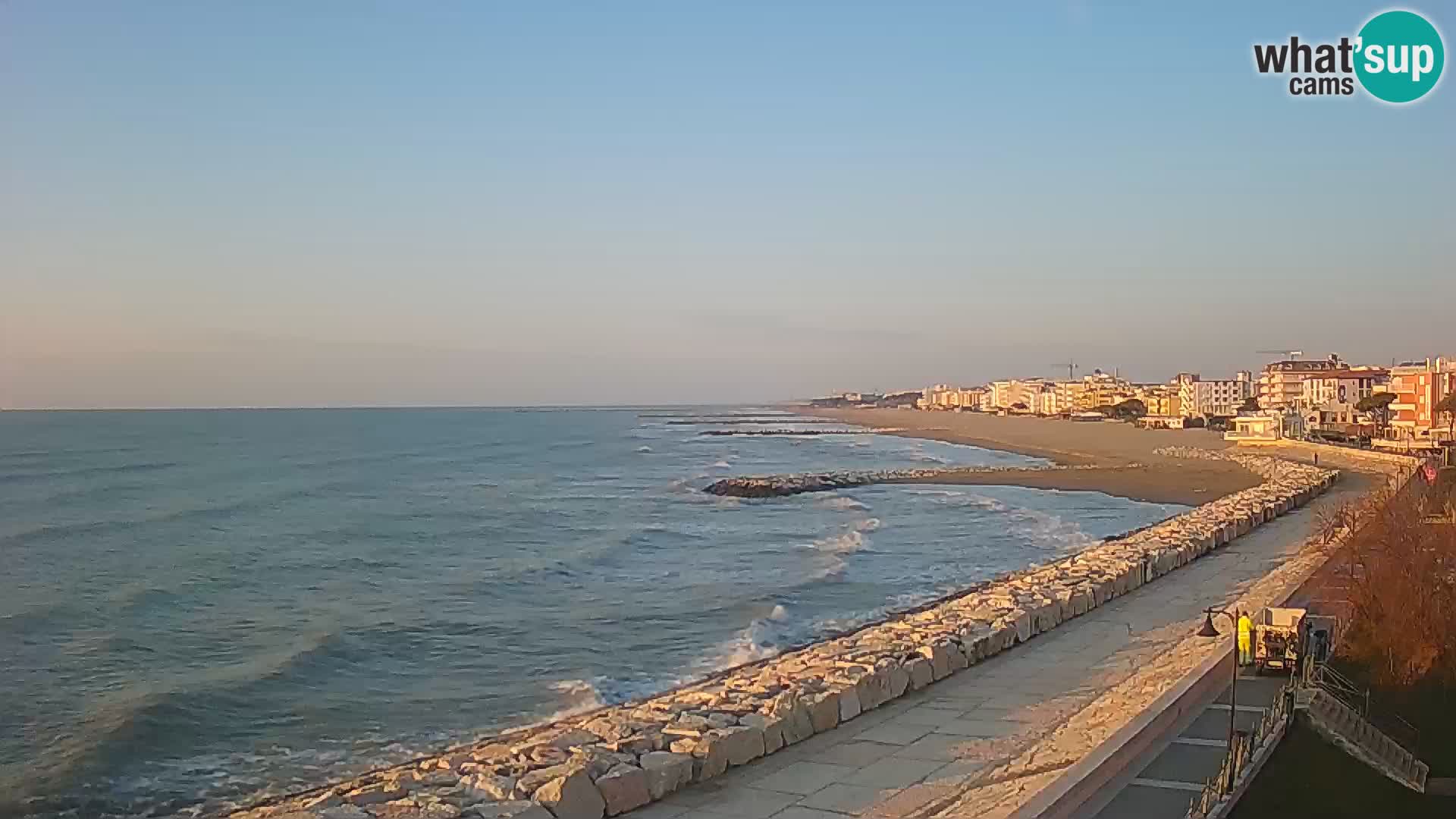 Webcam Caorle Ponente – Vista desde Marinai di Caorle