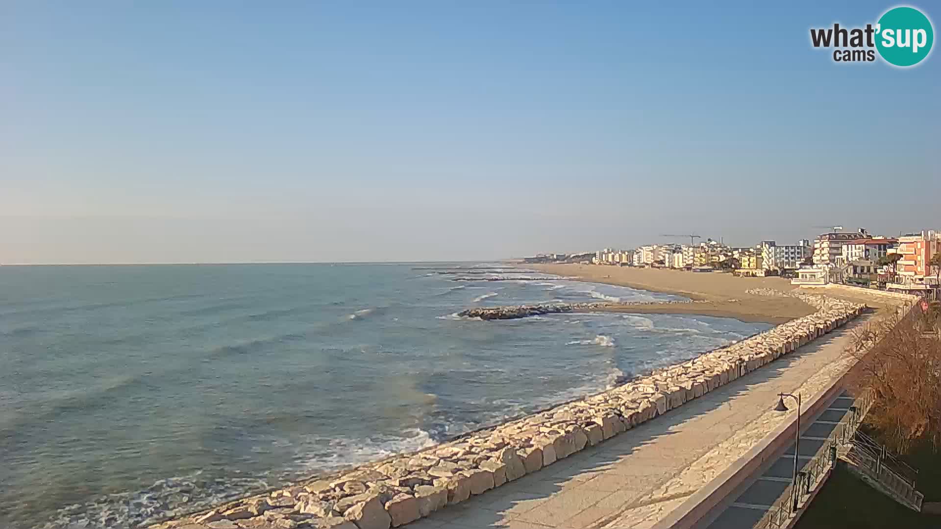 Webcam Caorle Ponente – panorama dall’ASS. Marinai di Caorle