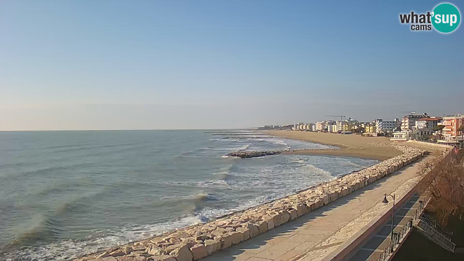 Webcam Caorle Ponente – Vista desde Marinai di Caorle