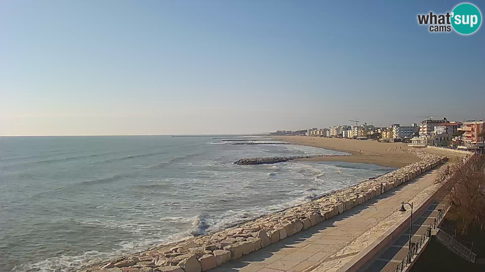 Webcam Caorle Ponente – panorama dall’ASS. Marinai di Caorle