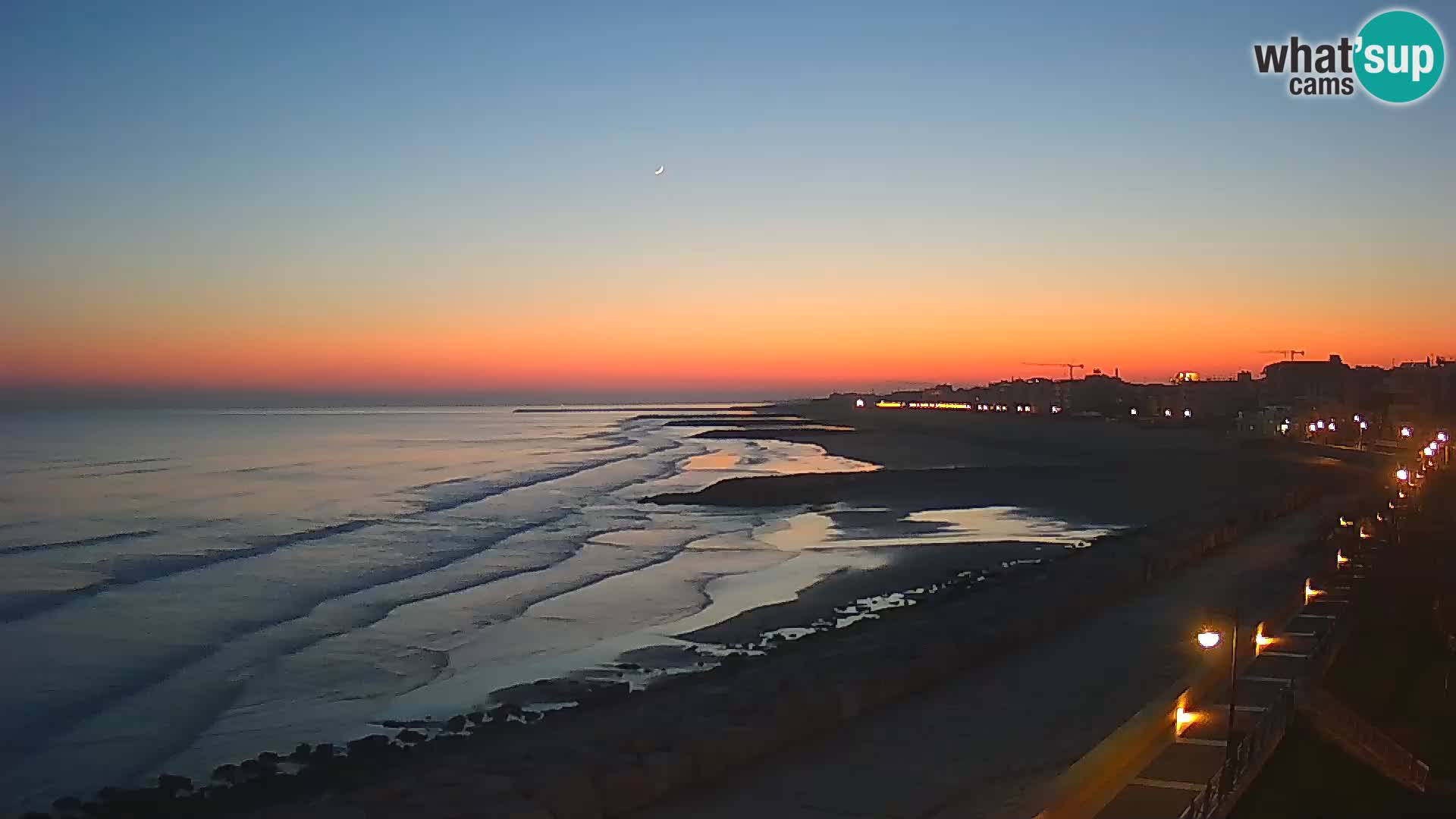Webcam Caorle Ponente – Vista desde Marinai di Caorle