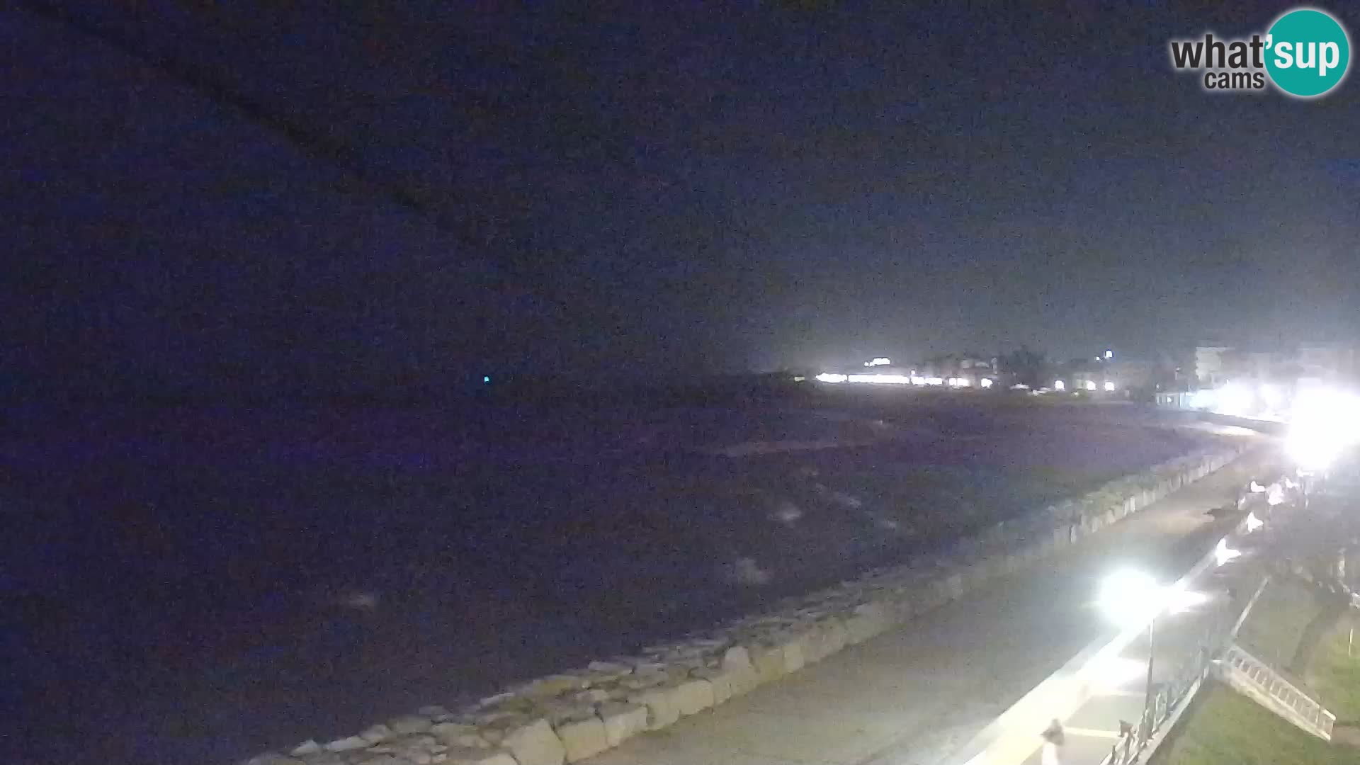 Webcam Caorle Ponente – Blick von Marinai di Caorle