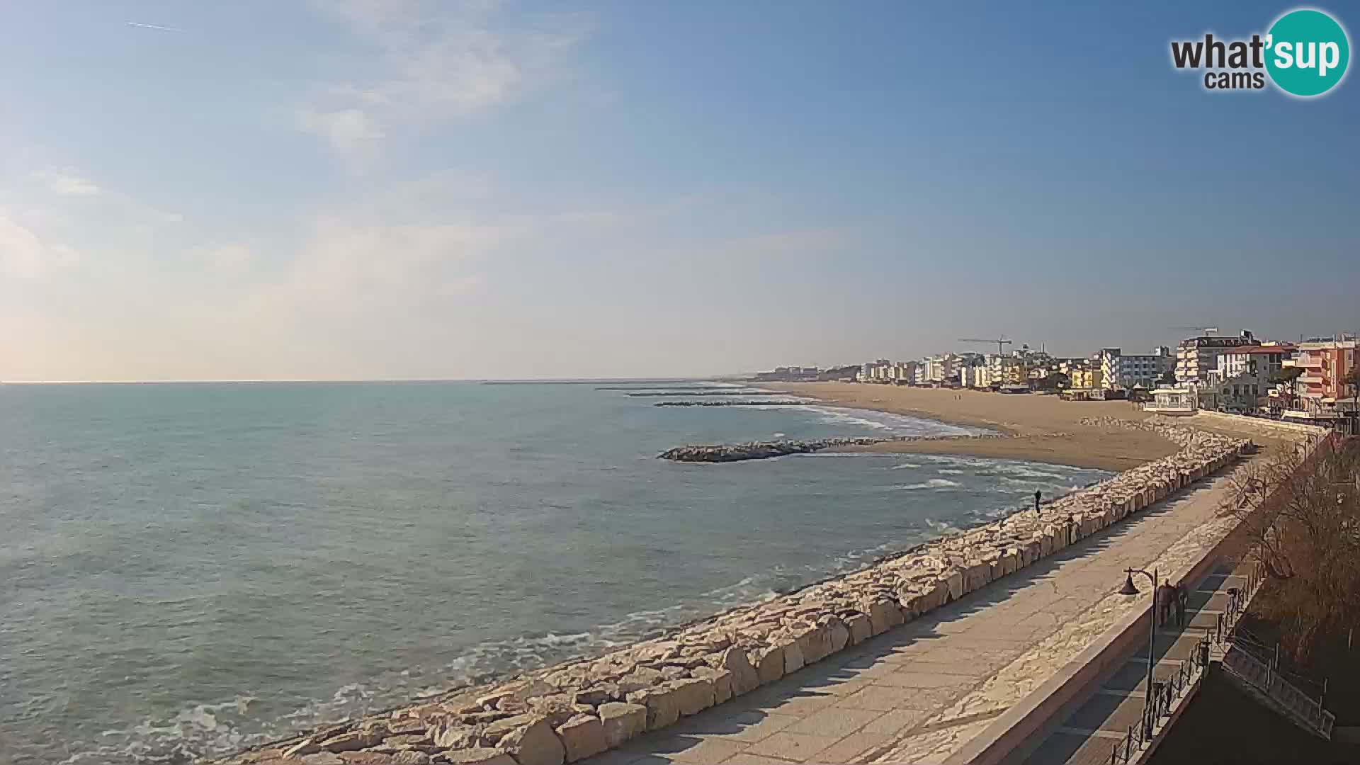 Webcam Caorle Ponente – View from Marinai di Caorle