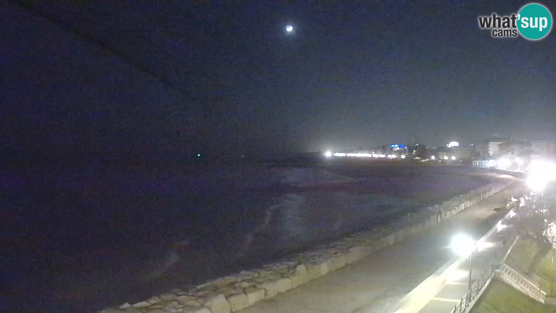 Webcam Caorle Ponente – Blick von Marinai di Caorle