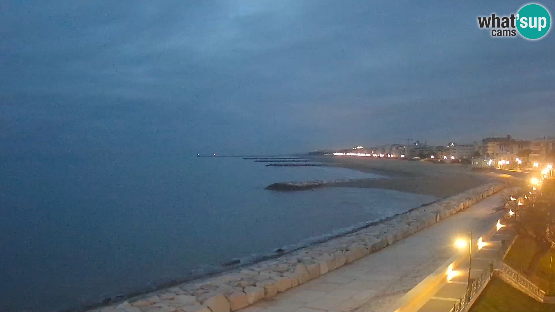 Webcam Caorle Ponente – View from Marinai di Caorle