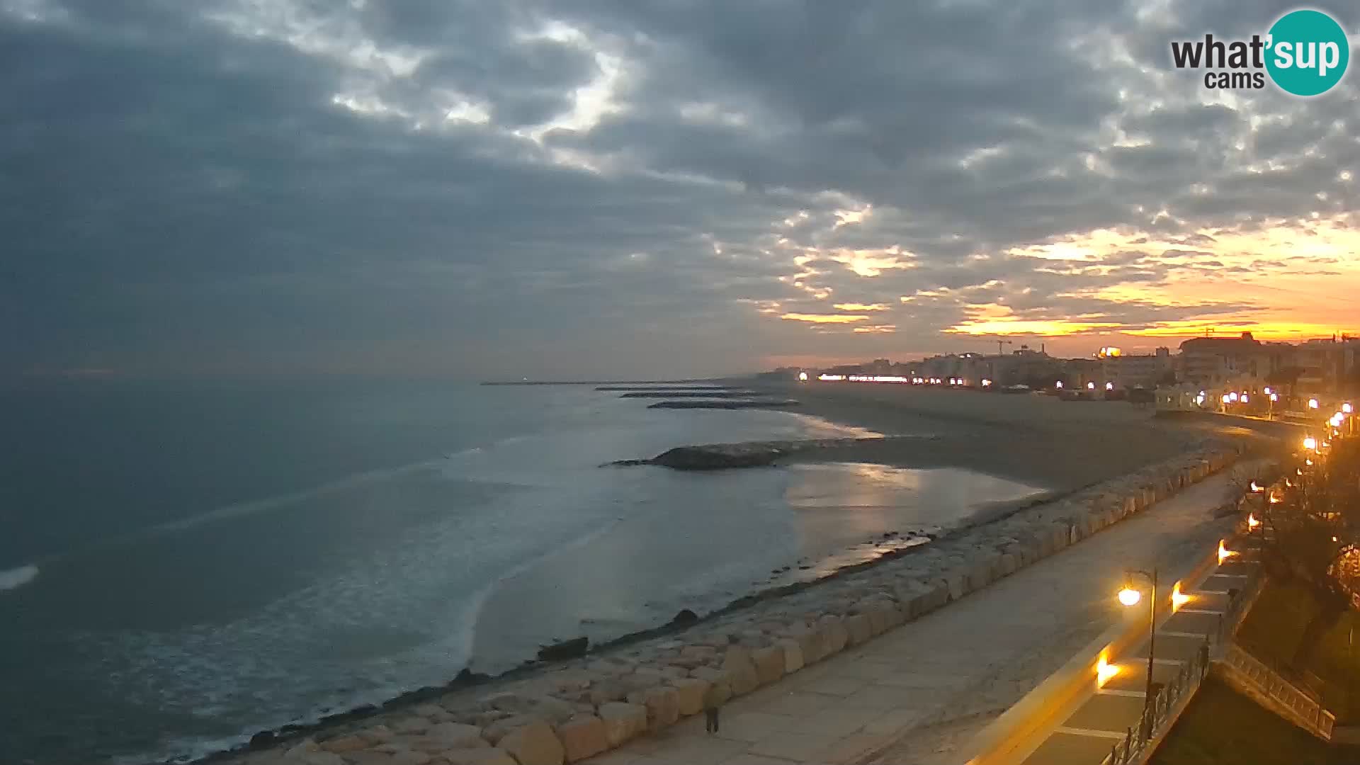 Webcam Caorle Ponente – View from Marinai di Caorle
