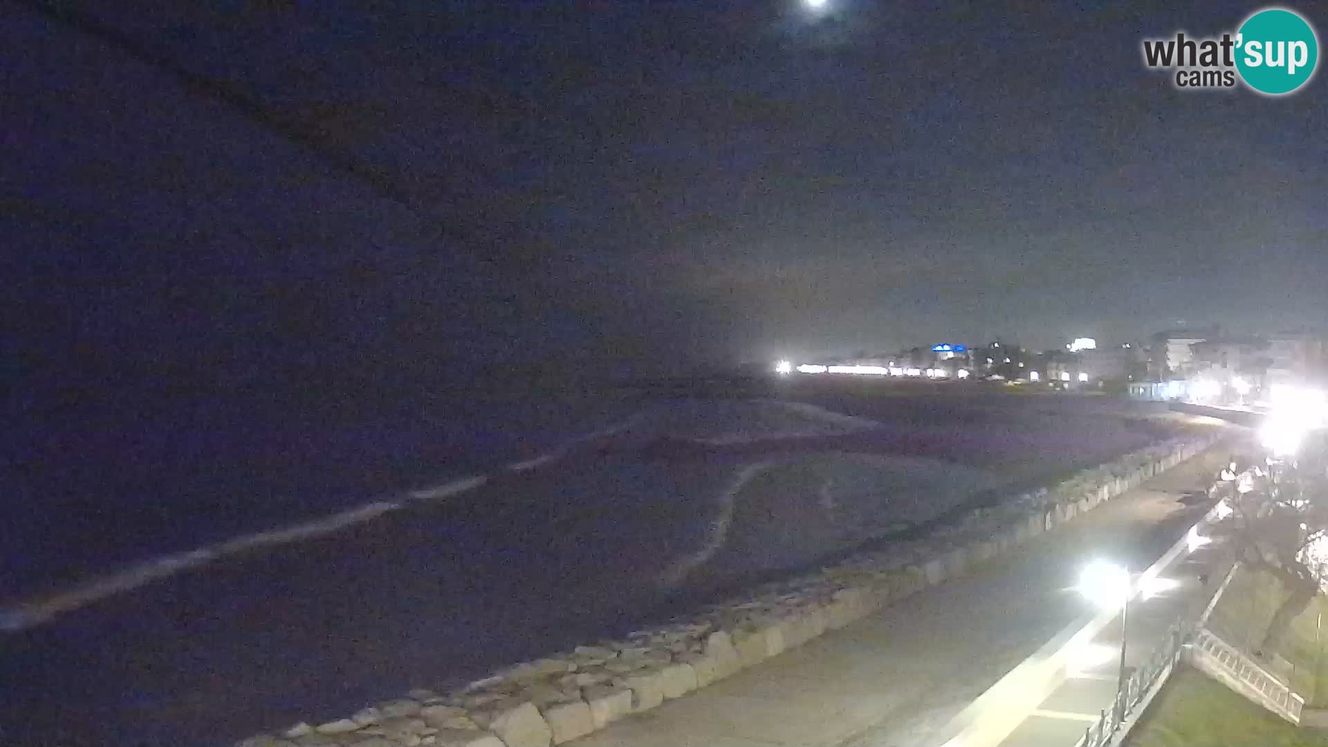 Webcam Caorle Ponente – Blick von Marinai di Caorle