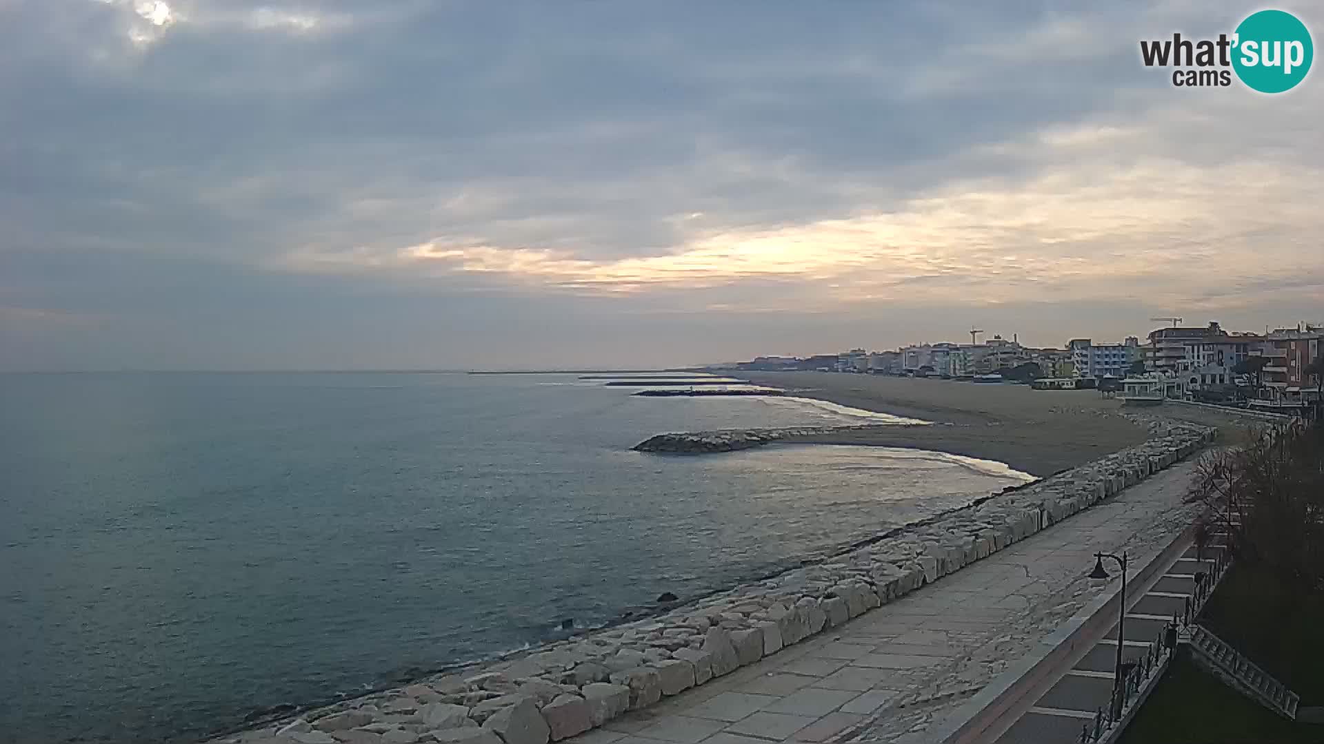 Webcam Caorle Ponente – Vista desde Marinai di Caorle