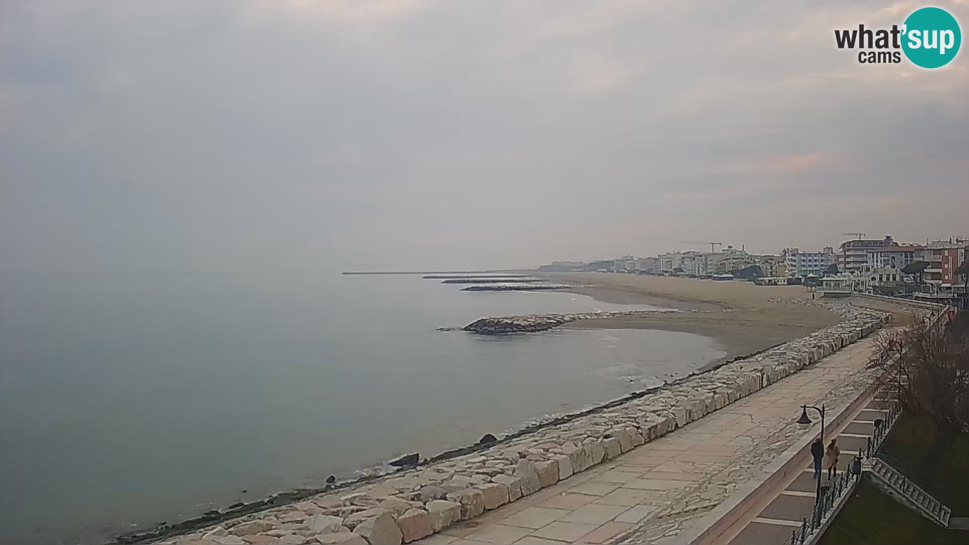 Webcam Caorle Ponente – Vue depuis les Marinai di Caorle