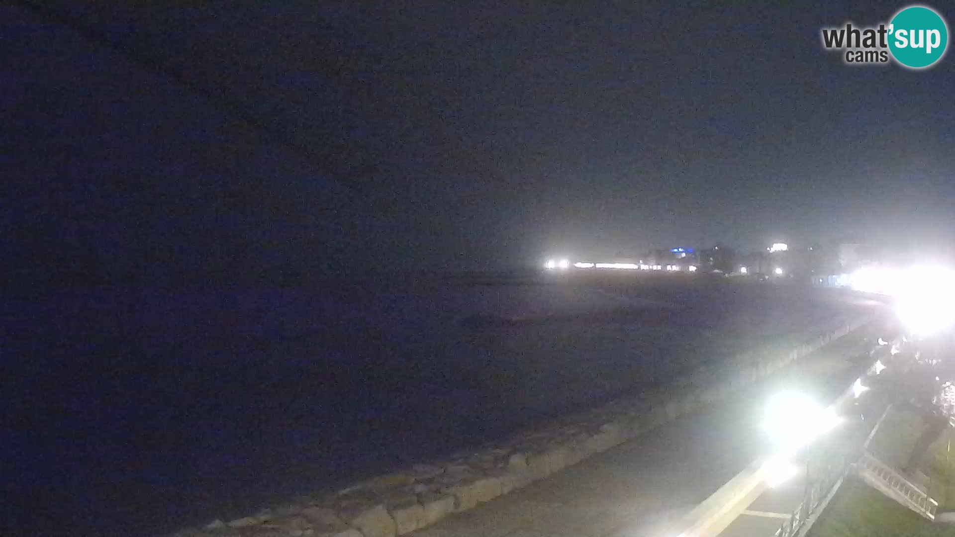 Webcam Caorle Ponente – Vue depuis les Marinai di Caorle