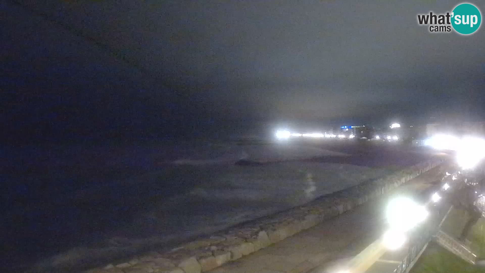 Webcam Caorle Ponente – Vue depuis les Marinai di Caorle