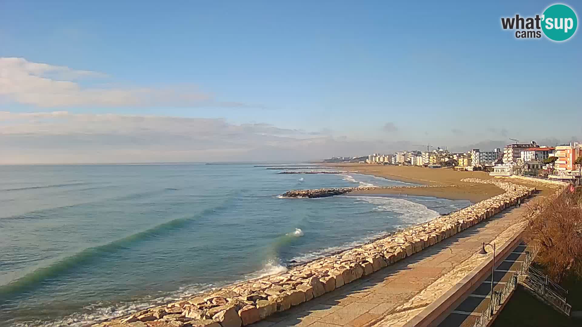 Webcam Caorle Ponente – View from Marinai di Caorle