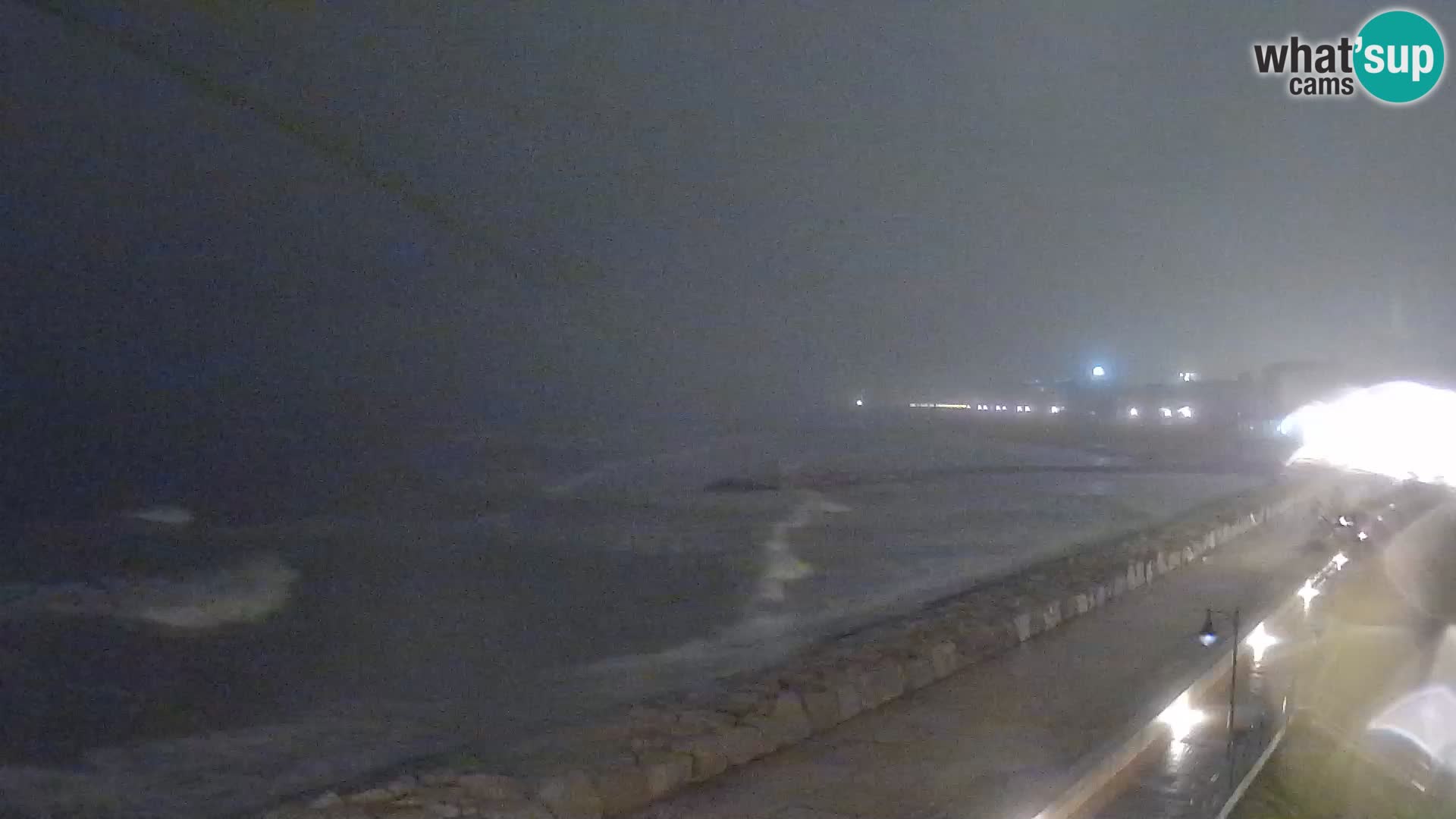 Webcam Caorle Ponente – Vue depuis les Marinai di Caorle