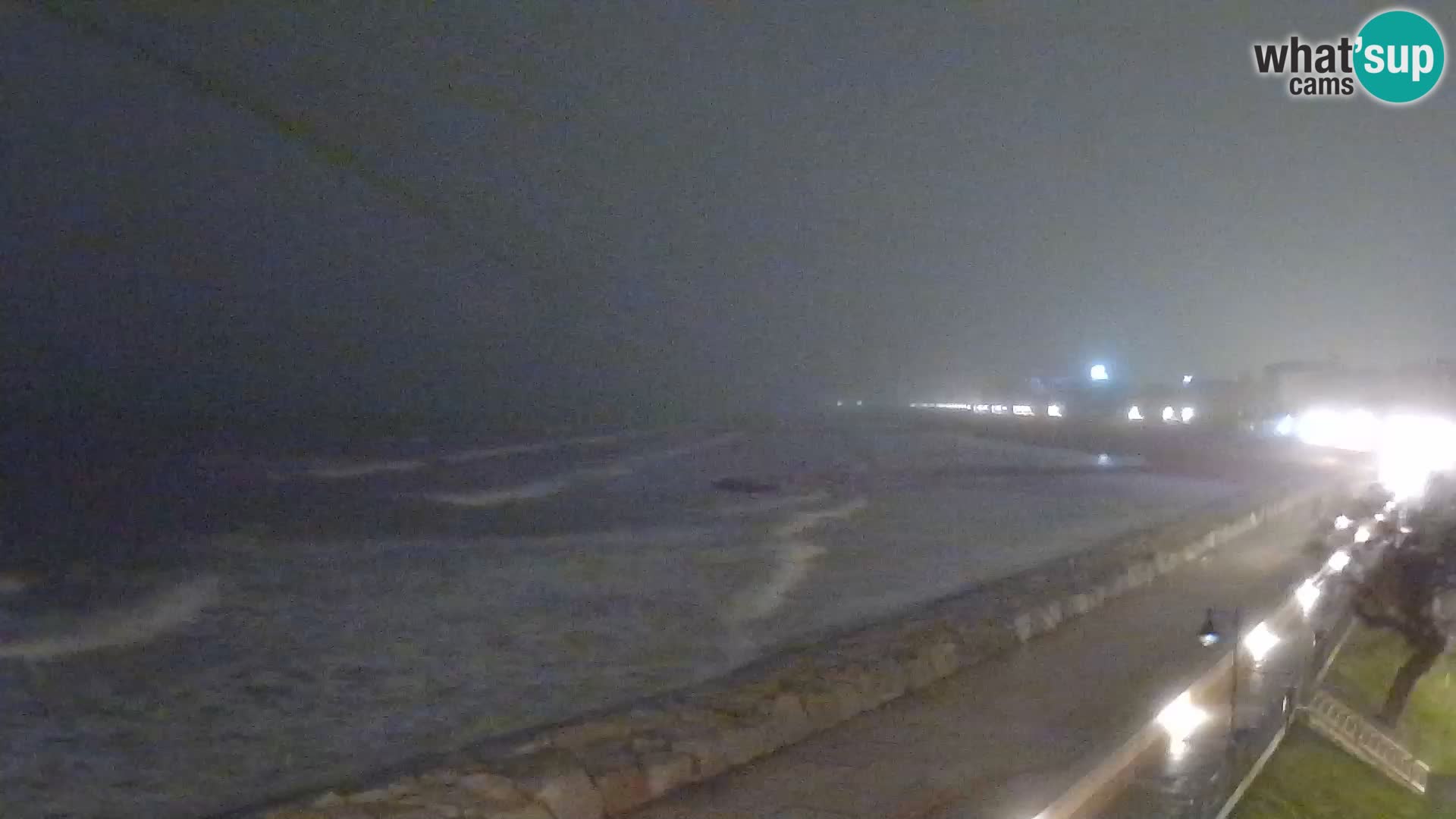 Webcam Caorle Ponente – Blick von Marinai di Caorle