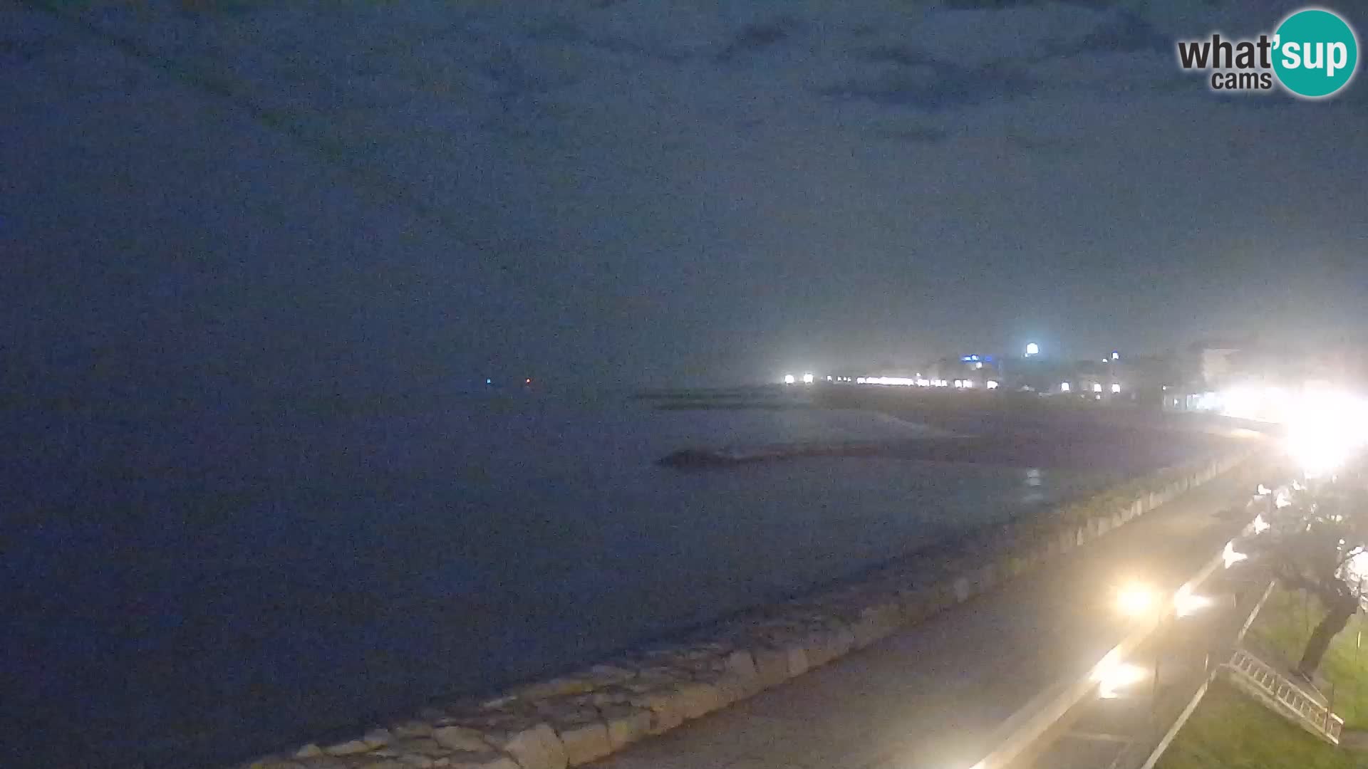 Webcam Caorle Ponente – Blick von Marinai di Caorle
