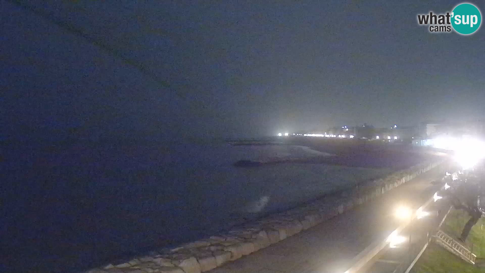 Webcam Caorle Ponente – Blick von Marinai di Caorle