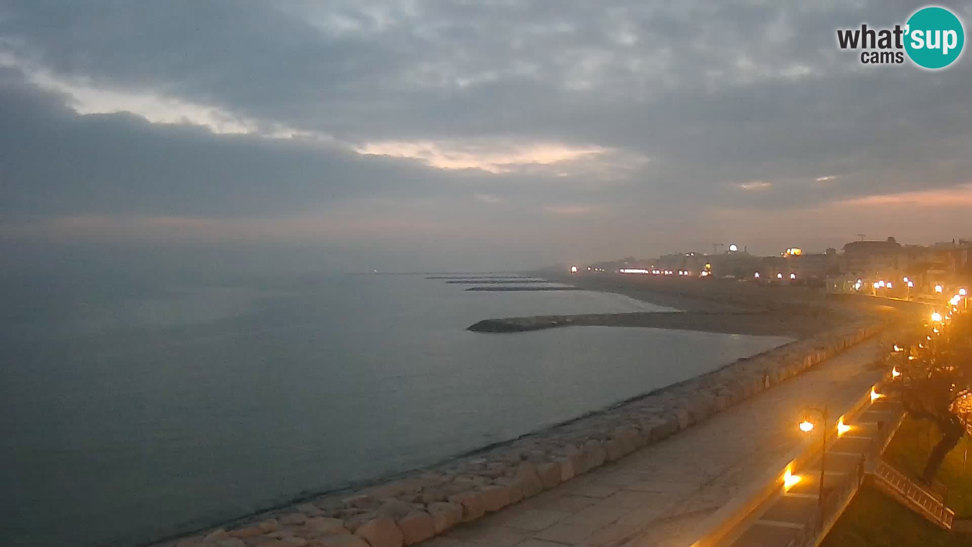 Webcam Caorle Ponente – View from Marinai di Caorle