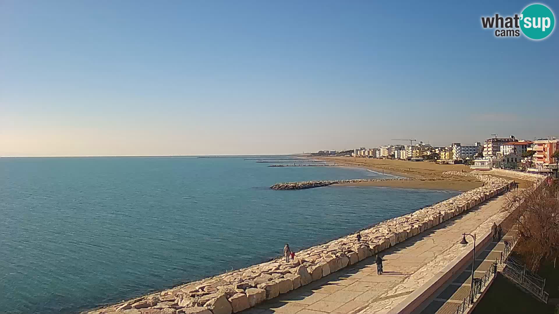 Kamera Caorle Ponente – Pogled iz “Marinai di Caorle”