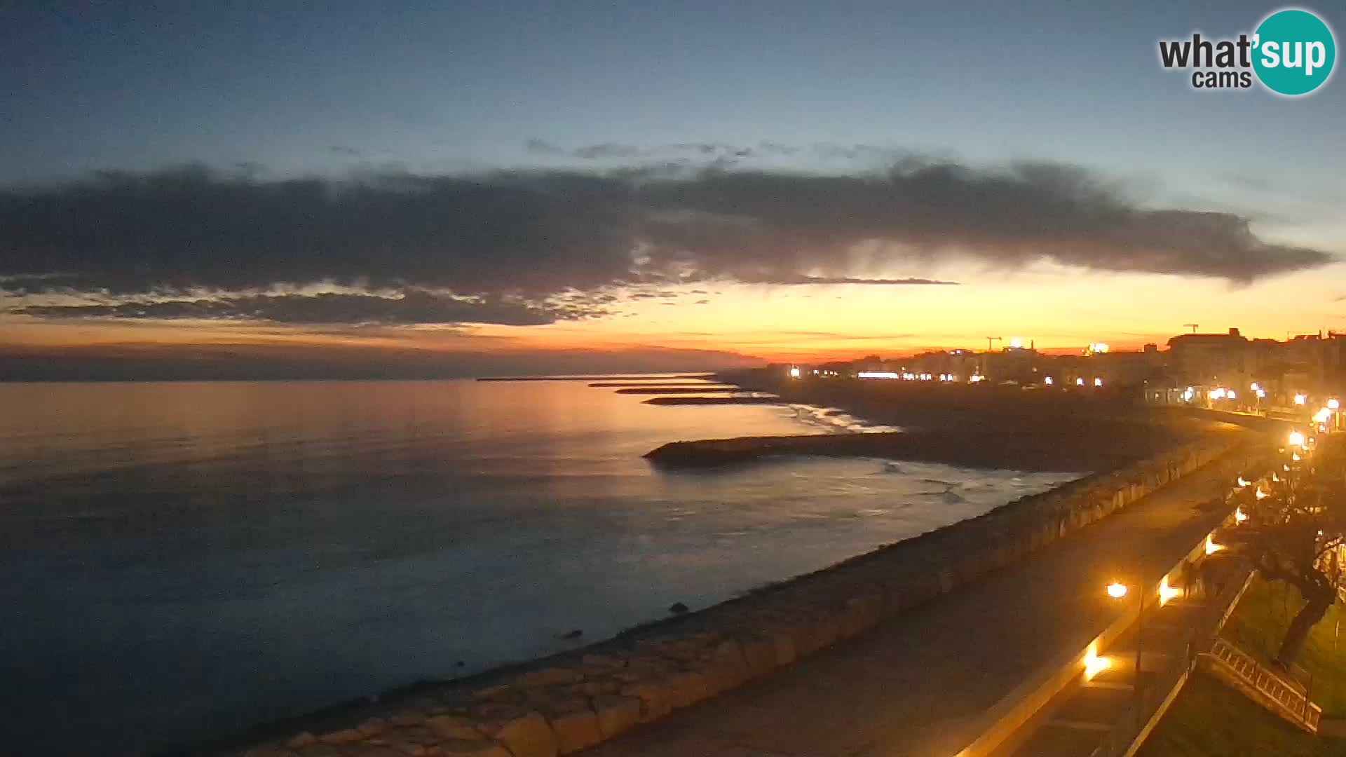Webcam Caorle Ponente – panorama dall’ASS. Marinai di Caorle
