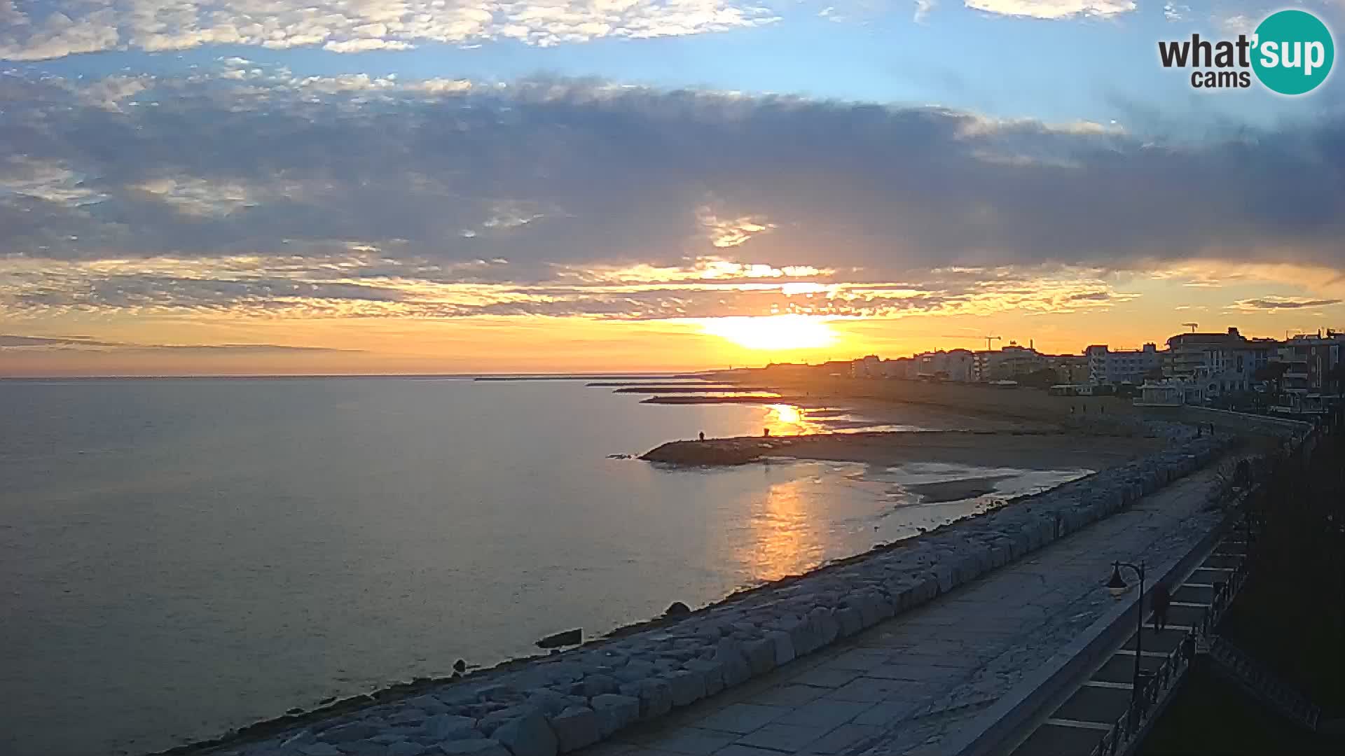 Webcam Caorle Ponente – View from Marinai di Caorle