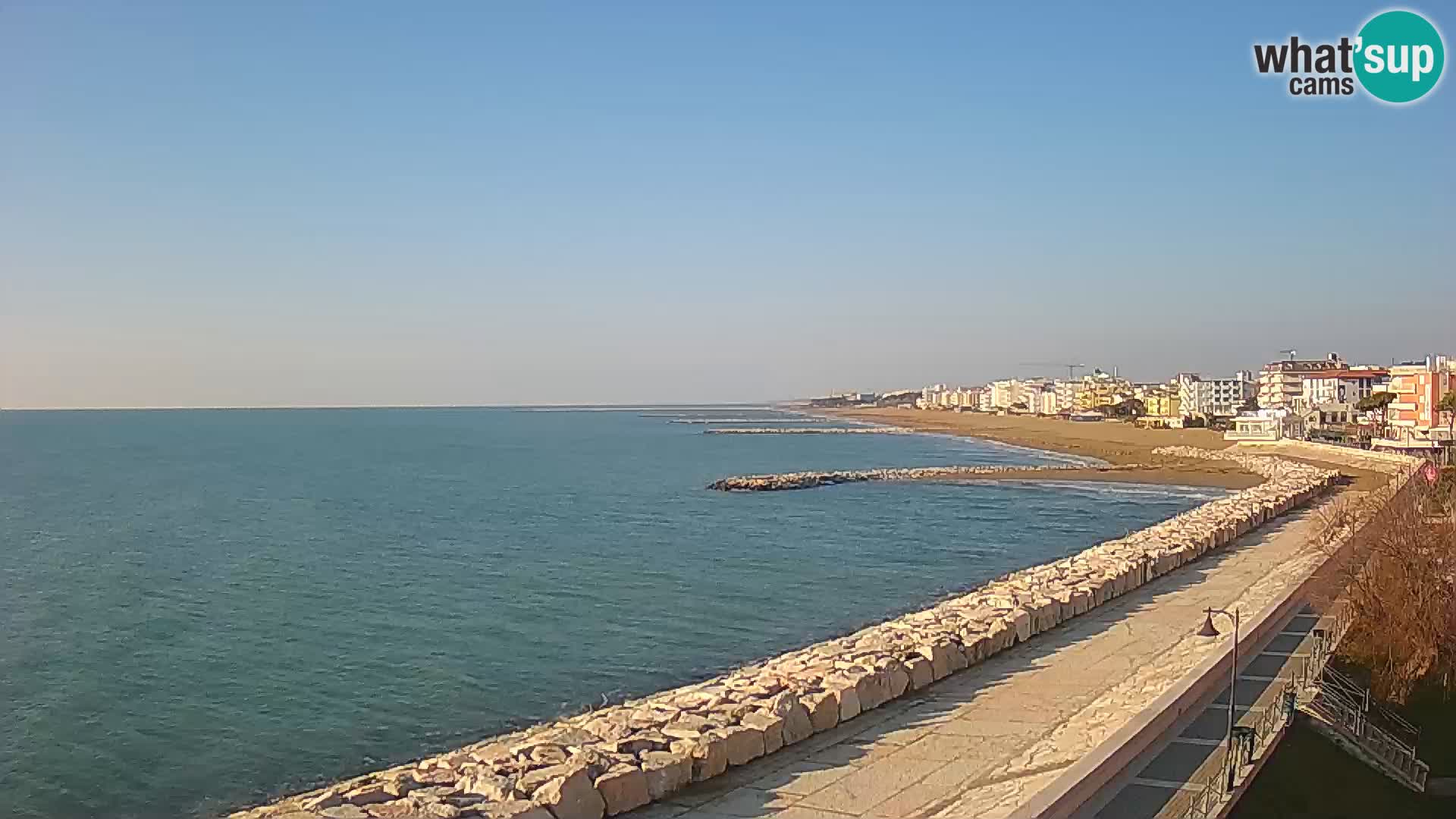 Kamera Caorle Ponente – Pogled iz “Marinai di Caorle”