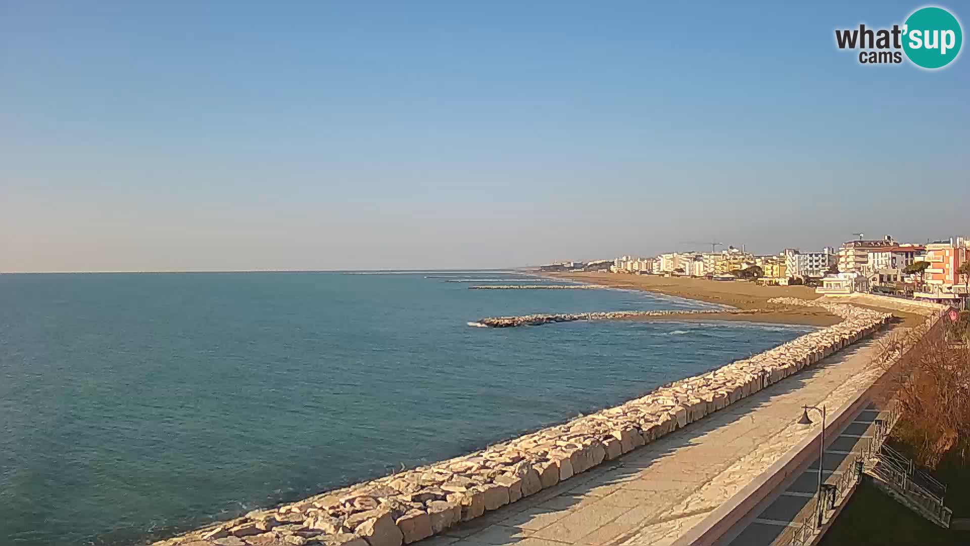 Webcam Caorle Ponente – View from Marinai di Caorle