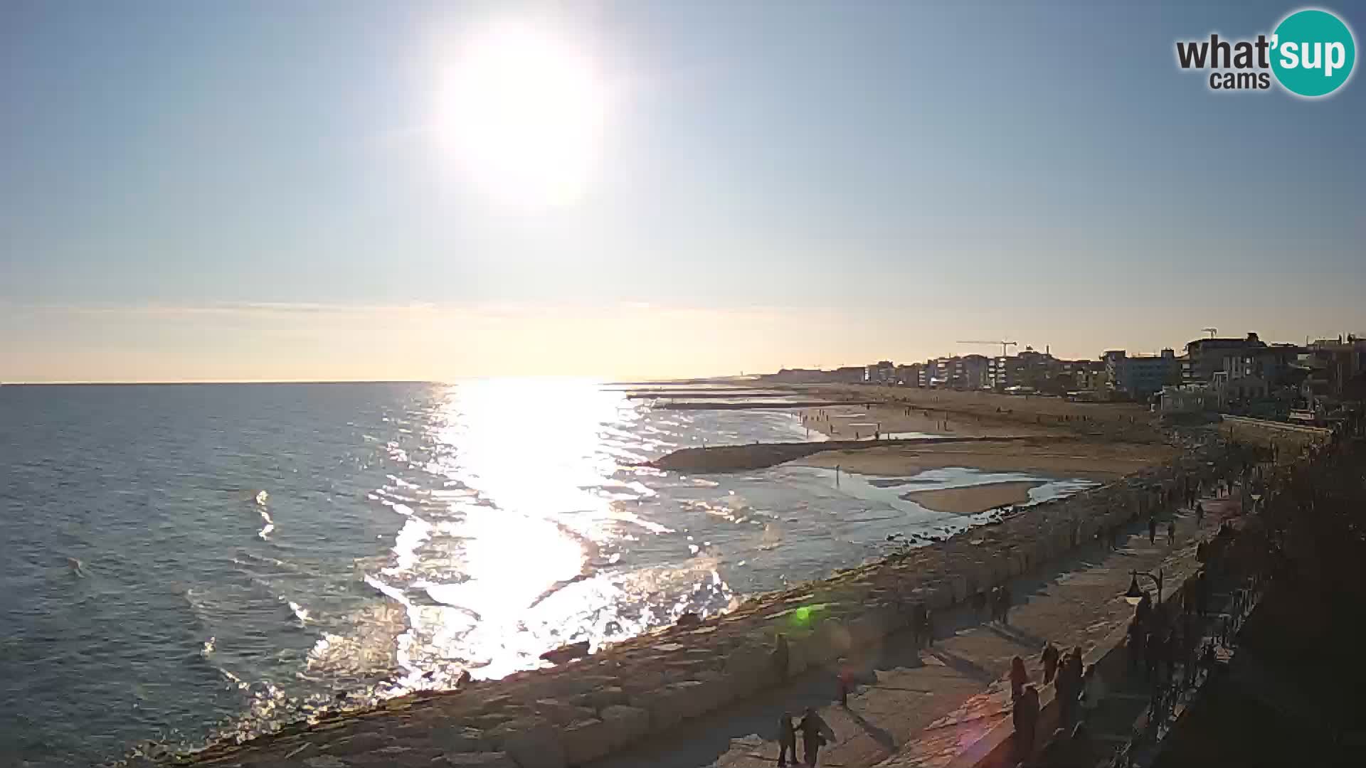 Webcam Caorle Ponente – View from Marinai di Caorle
