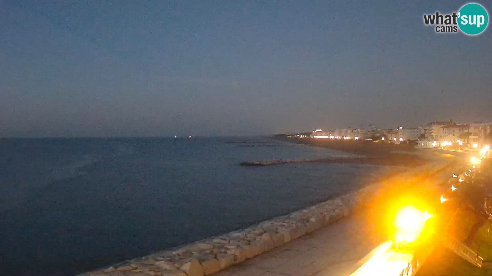 Webcam Caorle Ponente – View from Marinai di Caorle