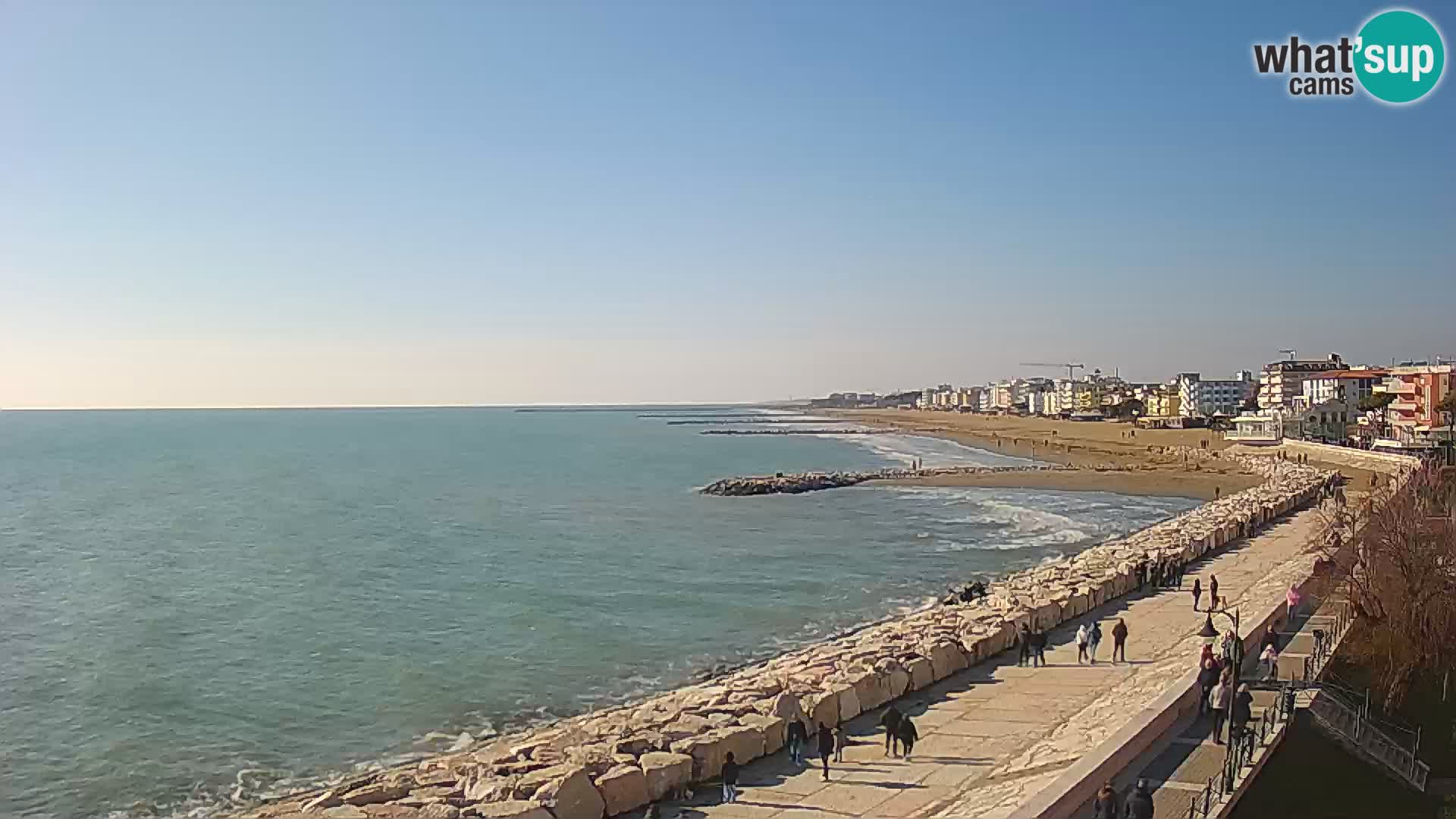 Webcam Caorle Ponente – Vista desde Marinai di Caorle