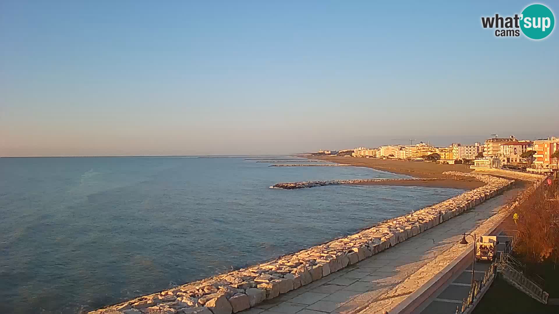 Webcam Caorle Ponente – Vista desde Marinai di Caorle