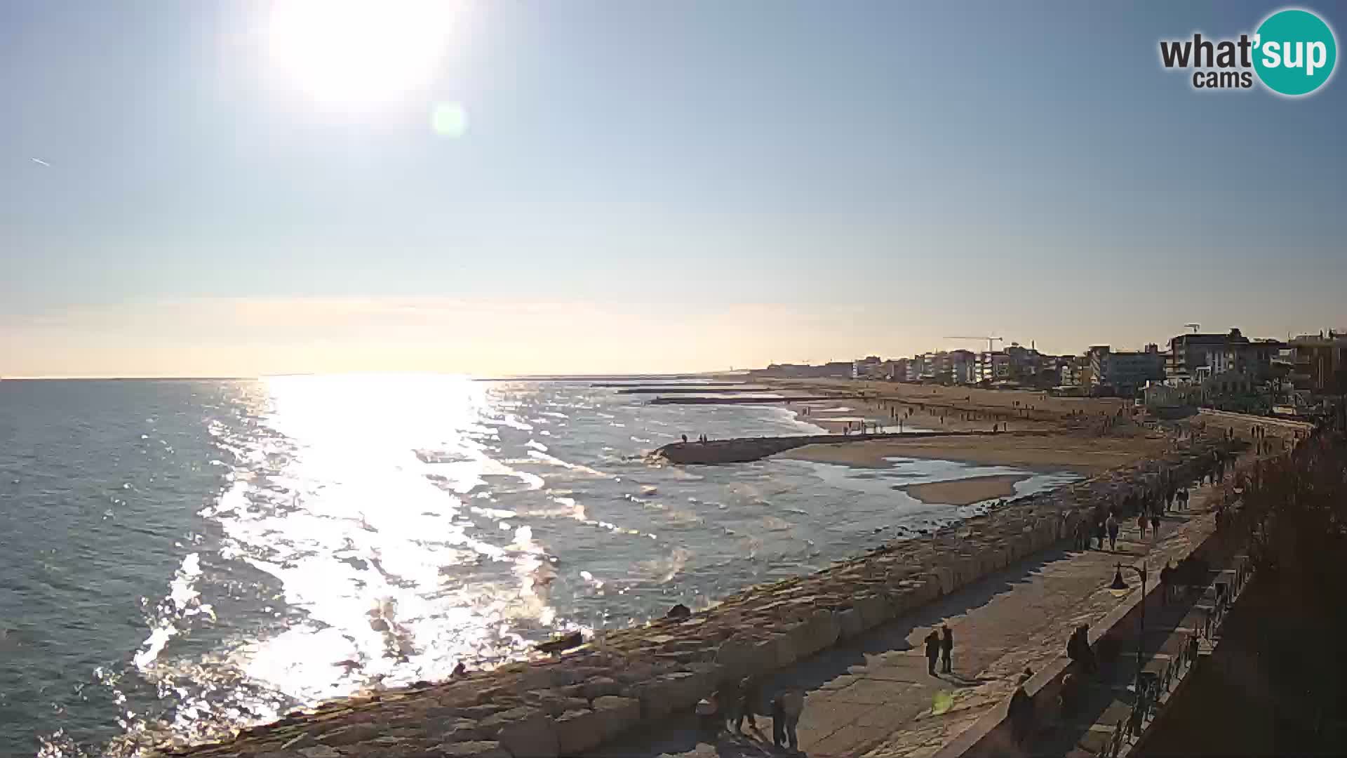 Webcam Caorle Ponente – Vista desde Marinai di Caorle