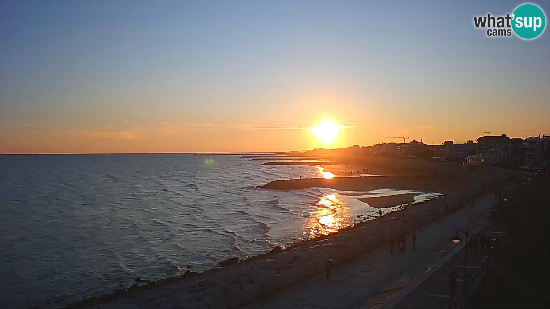 Webcam Caorle Ponente – View from Marinai di Caorle