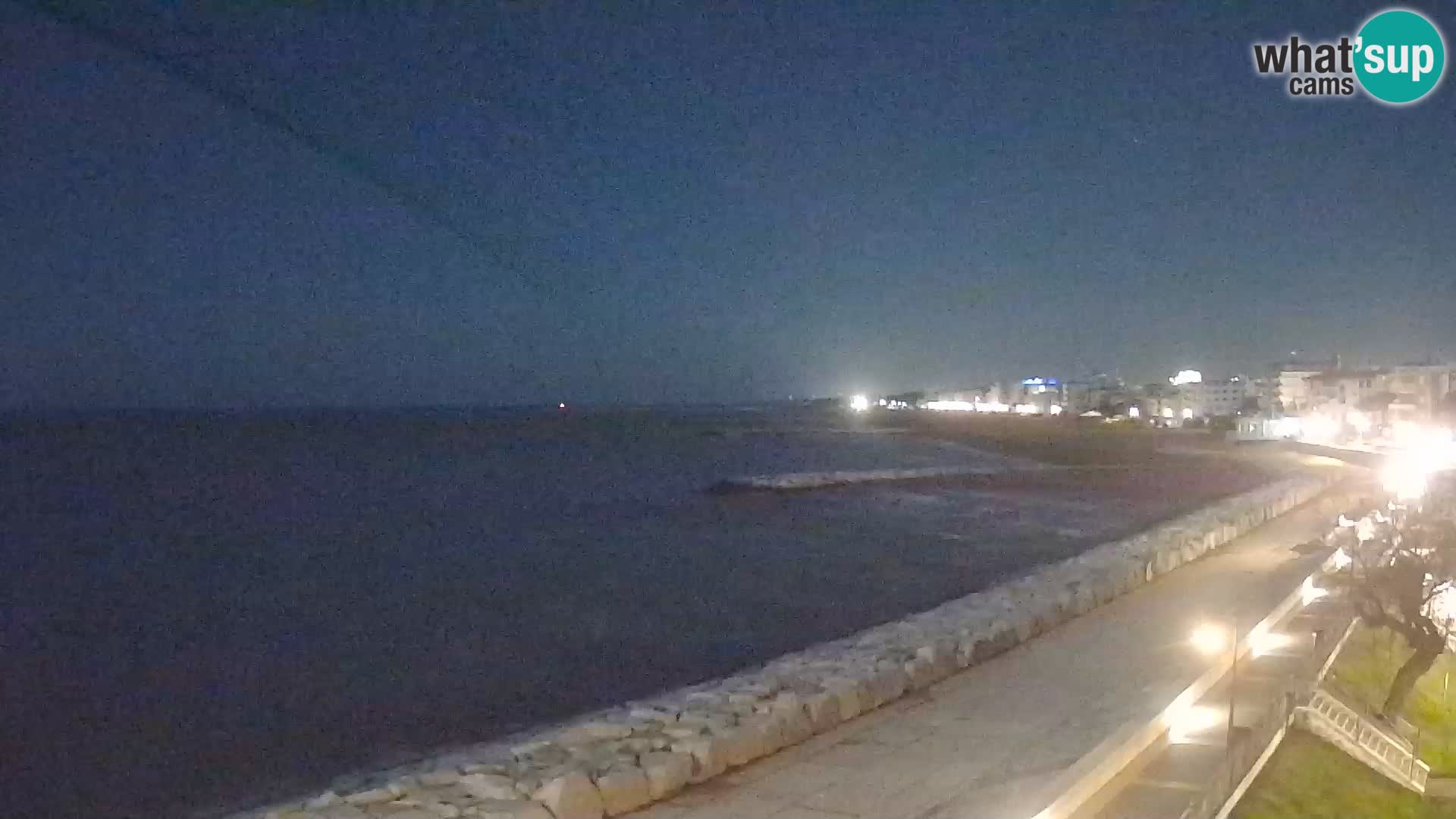 Webcam Caorle Ponente – Blick von Marinai di Caorle