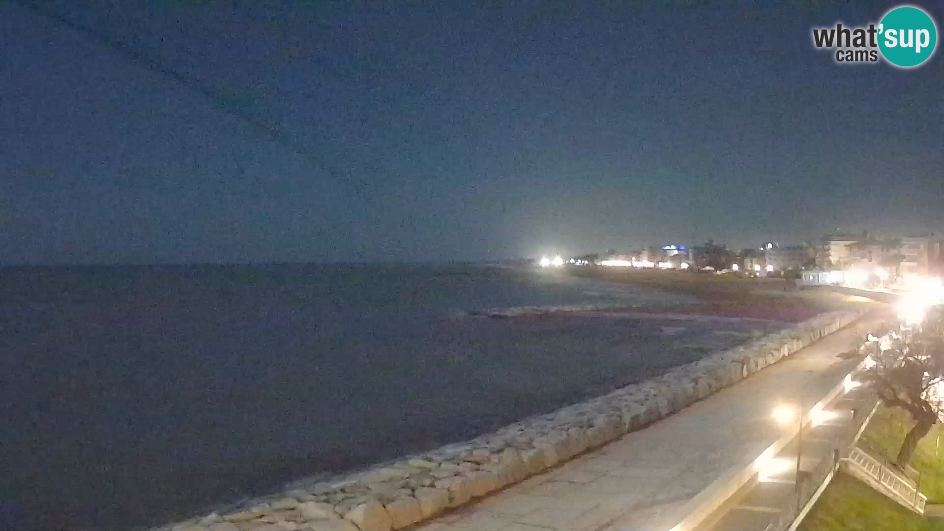 Webcam Caorle Ponente – Blick von Marinai di Caorle