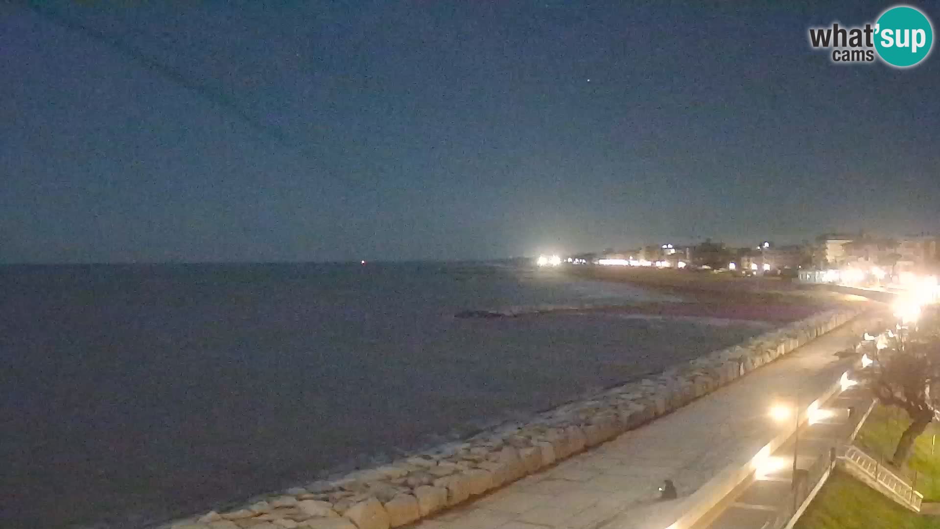 Webcam Caorle Ponente – Blick von Marinai di Caorle