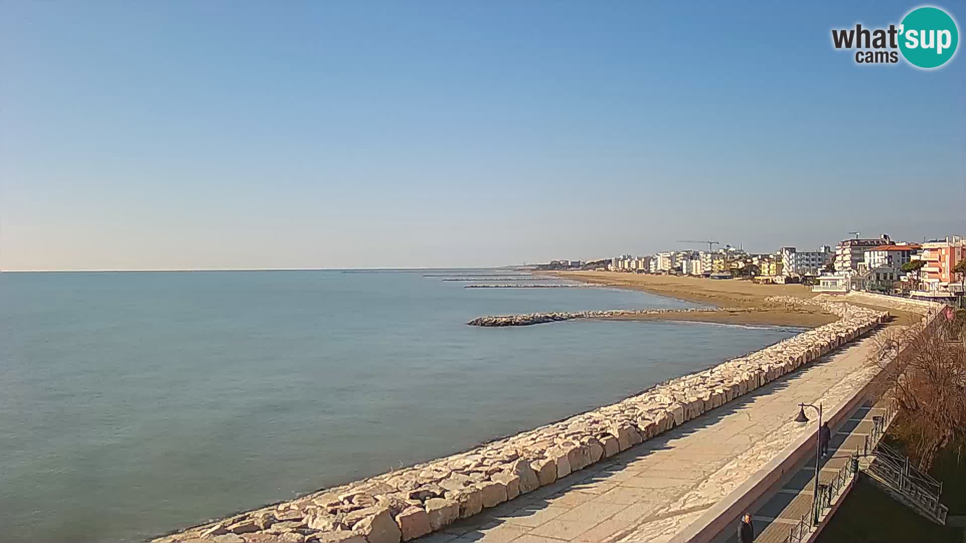 Webcam Caorle Ponente – View from Marinai di Caorle