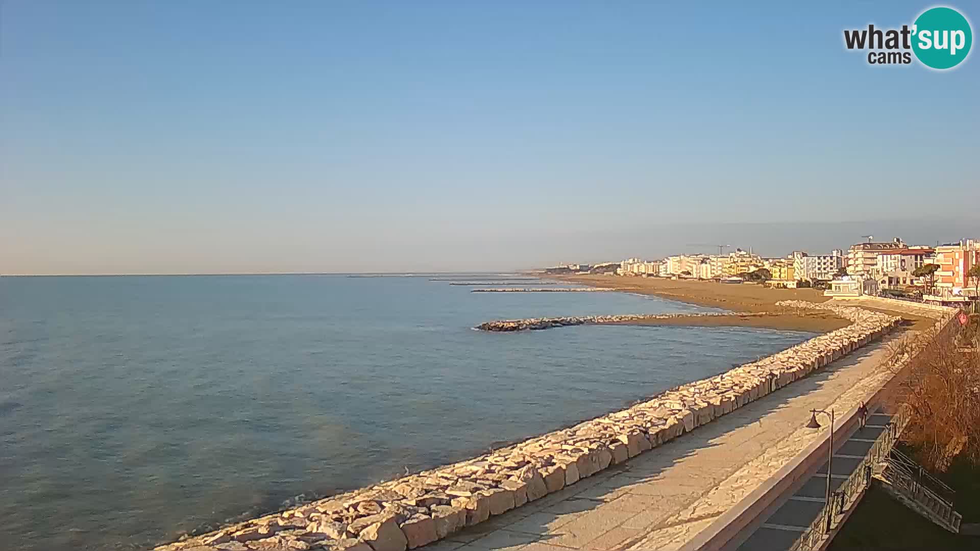 Webcam Caorle Ponente – Vista desde Marinai di Caorle