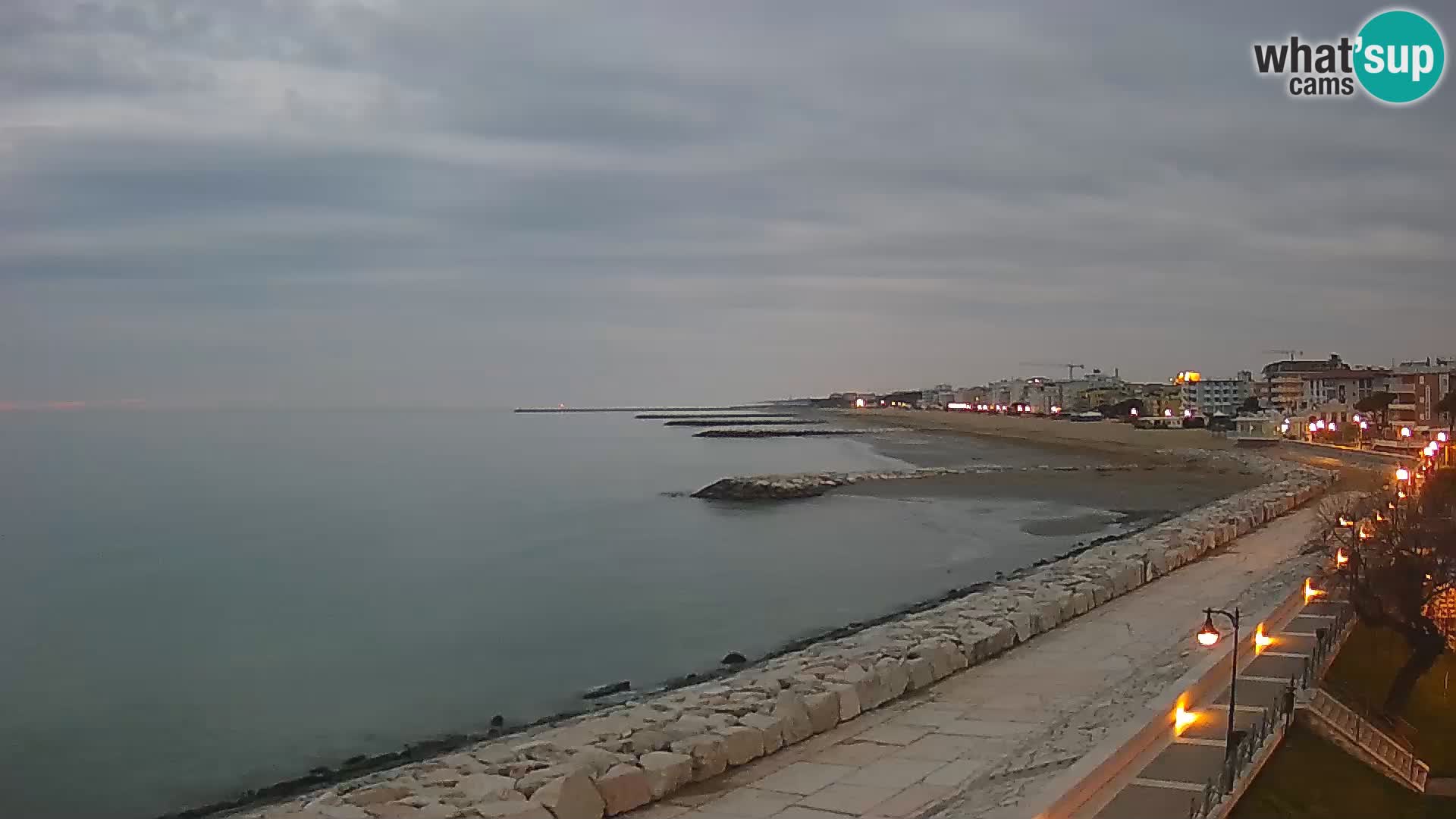 Webcam Caorle Ponente – panorama dall’ASS. Marinai di Caorle