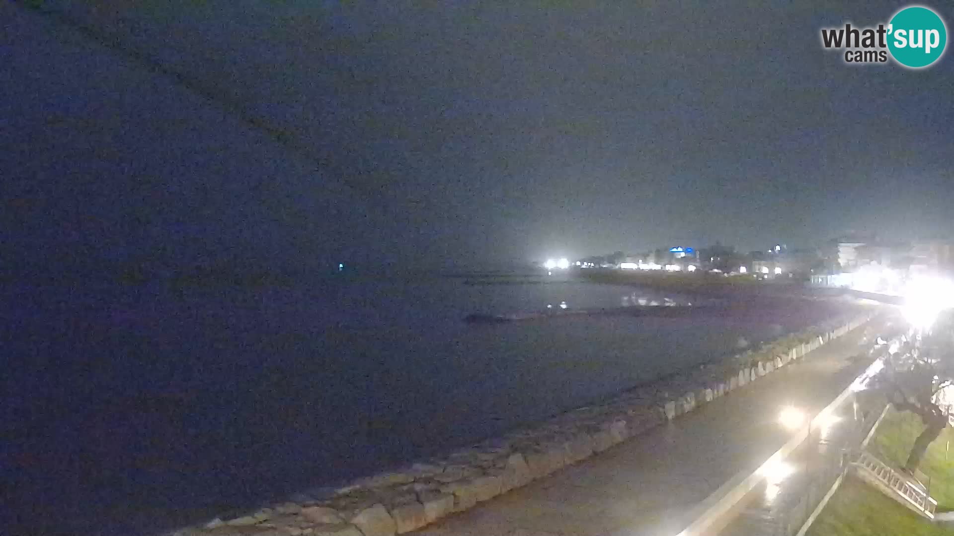 Webcam Caorle Ponente – Blick von Marinai di Caorle