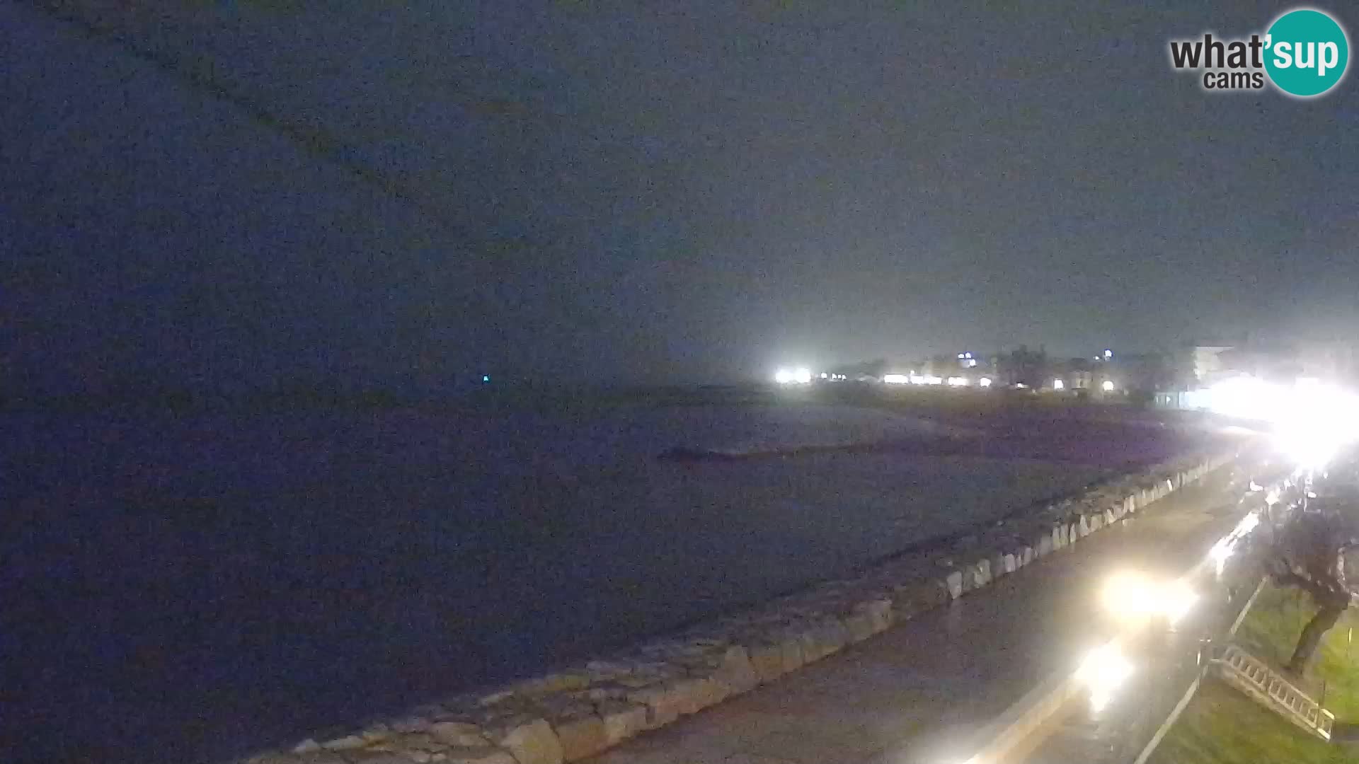 Webcam Caorle Ponente – Blick von Marinai di Caorle