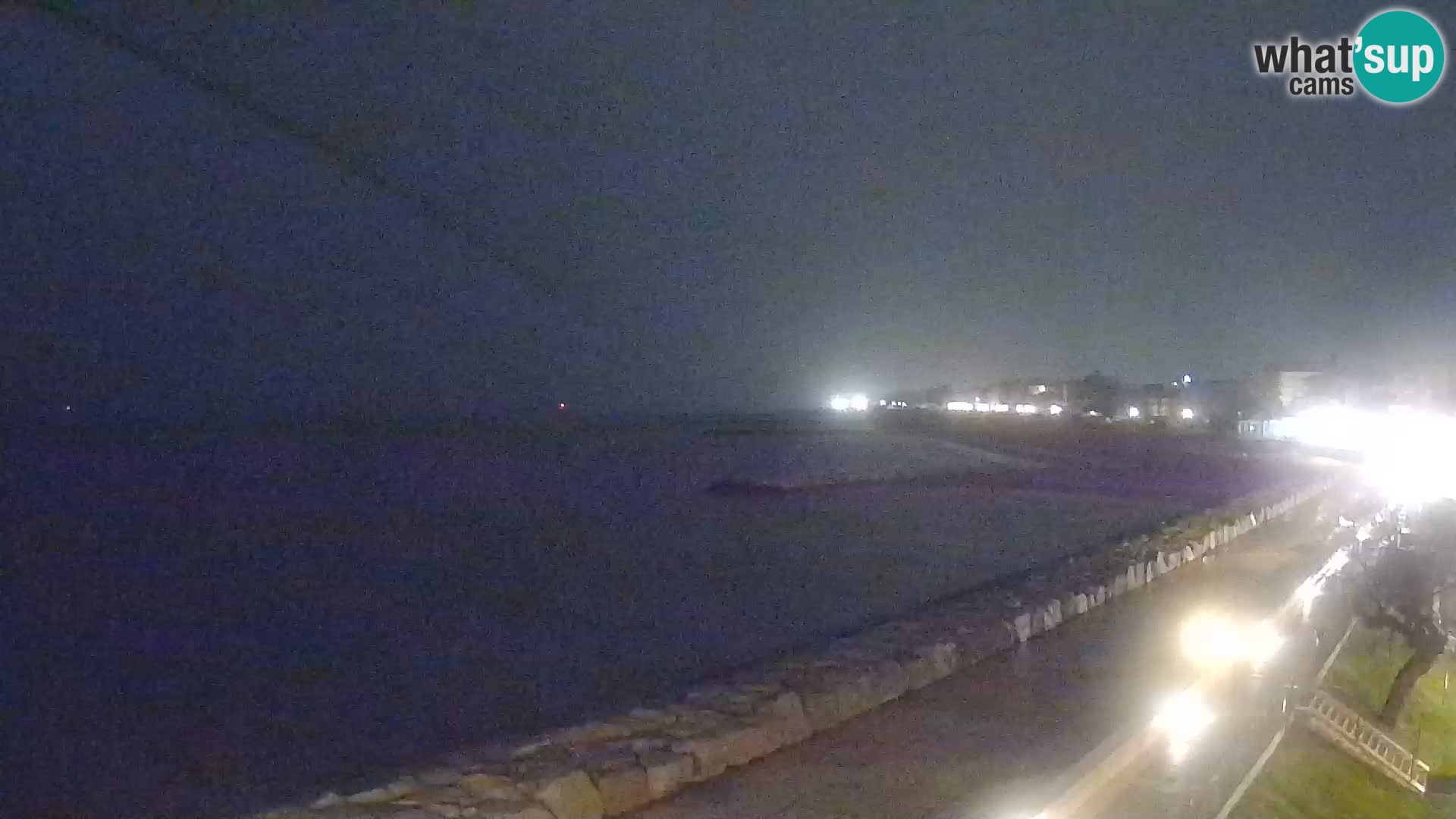 Webcam Caorle Ponente – Vue depuis les Marinai di Caorle